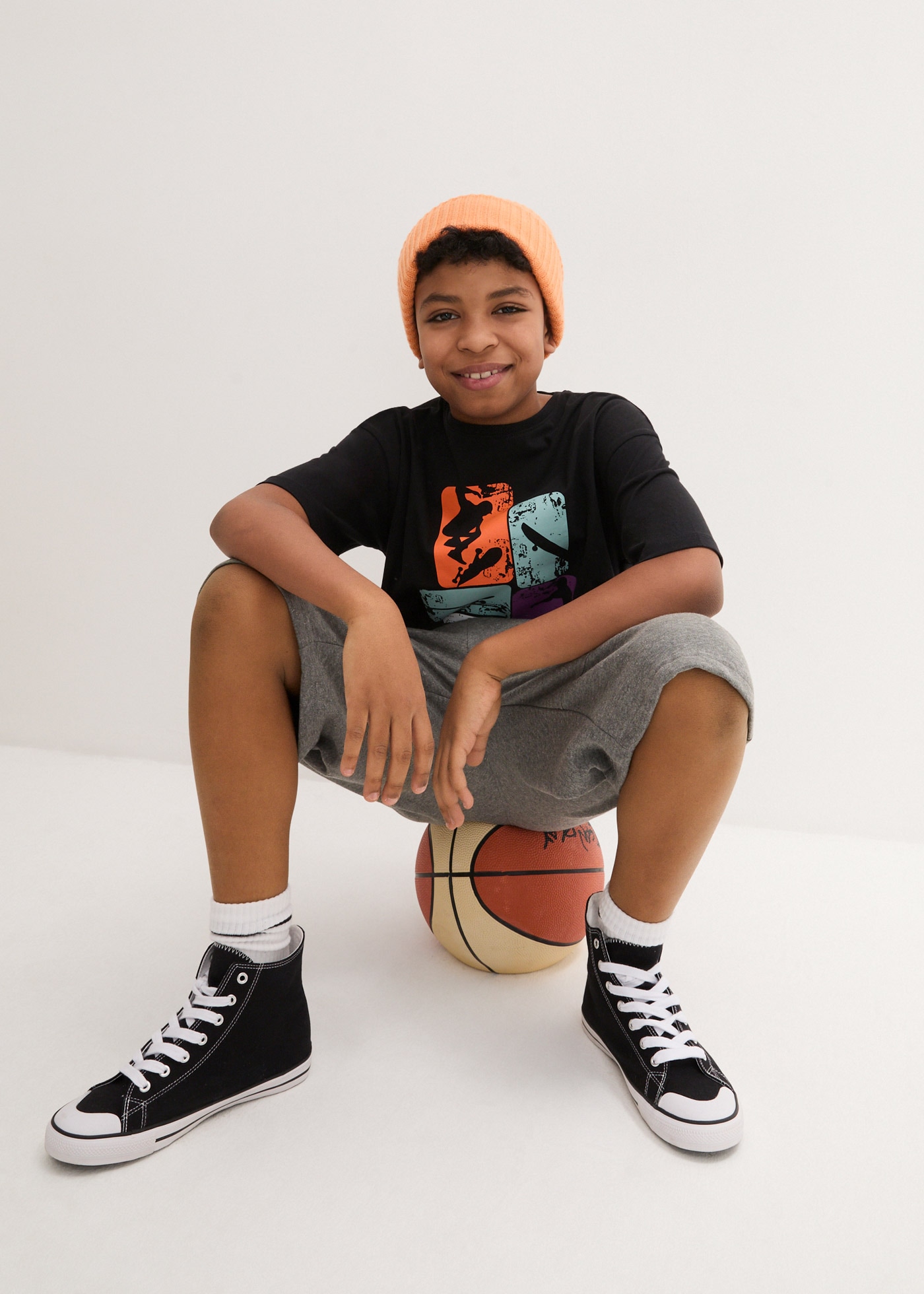 bonprix T-Shirt »T-Shirt aus reiner Baumwolle«, T-Shirt aus reiner Baumwolle
