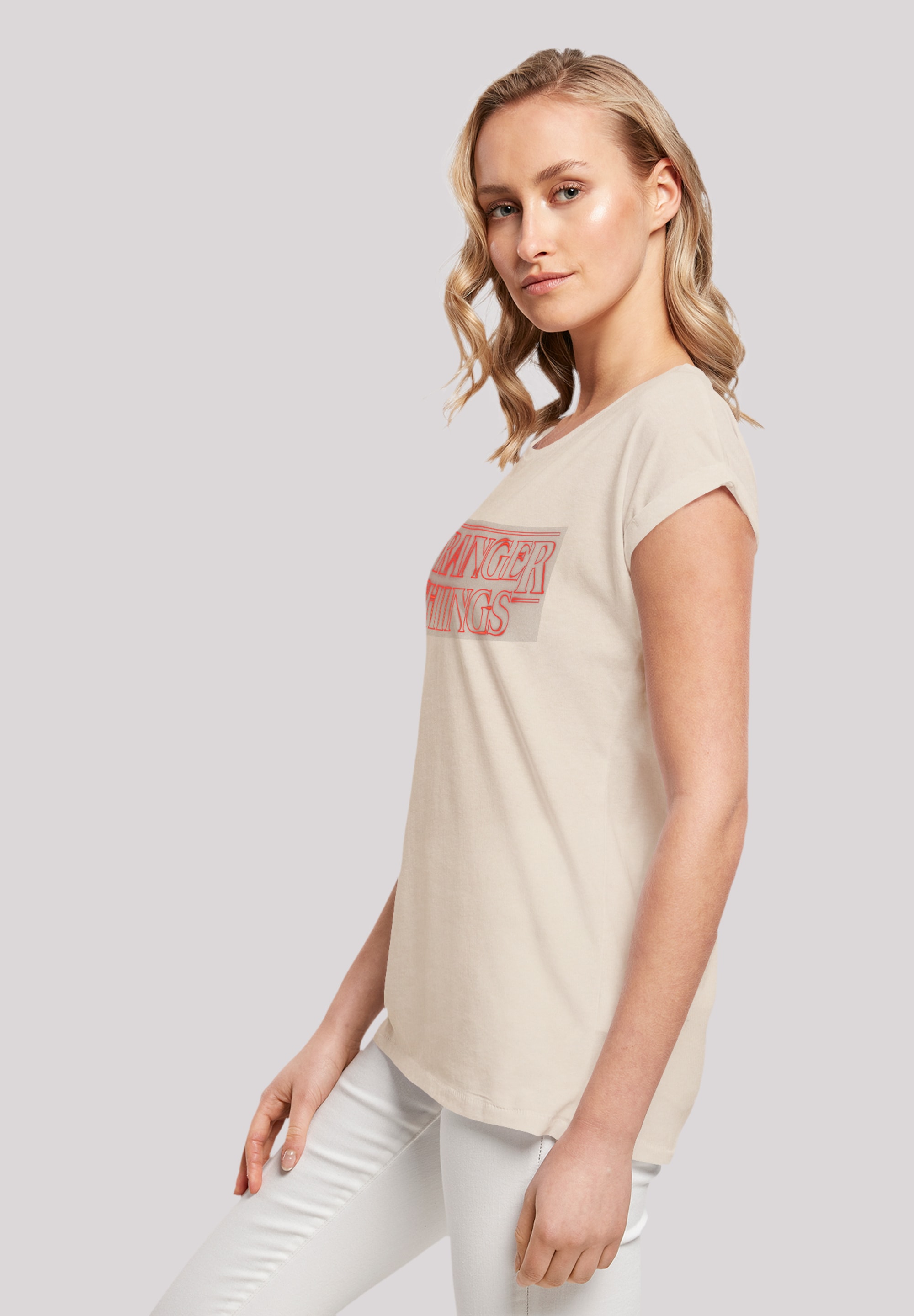 F4NT4STIC T-Shirt »Stranger Things Glow Logo« Premium Qualität