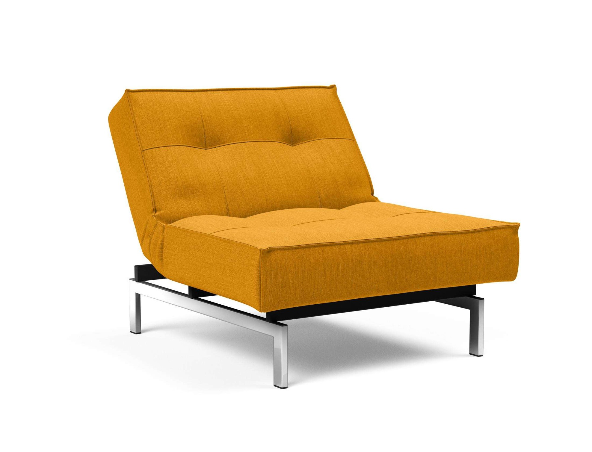 INNOVATION LIVING ™ Sessel »Splitback«, mit chromglänzenden Beinen, in skandinavischen Design