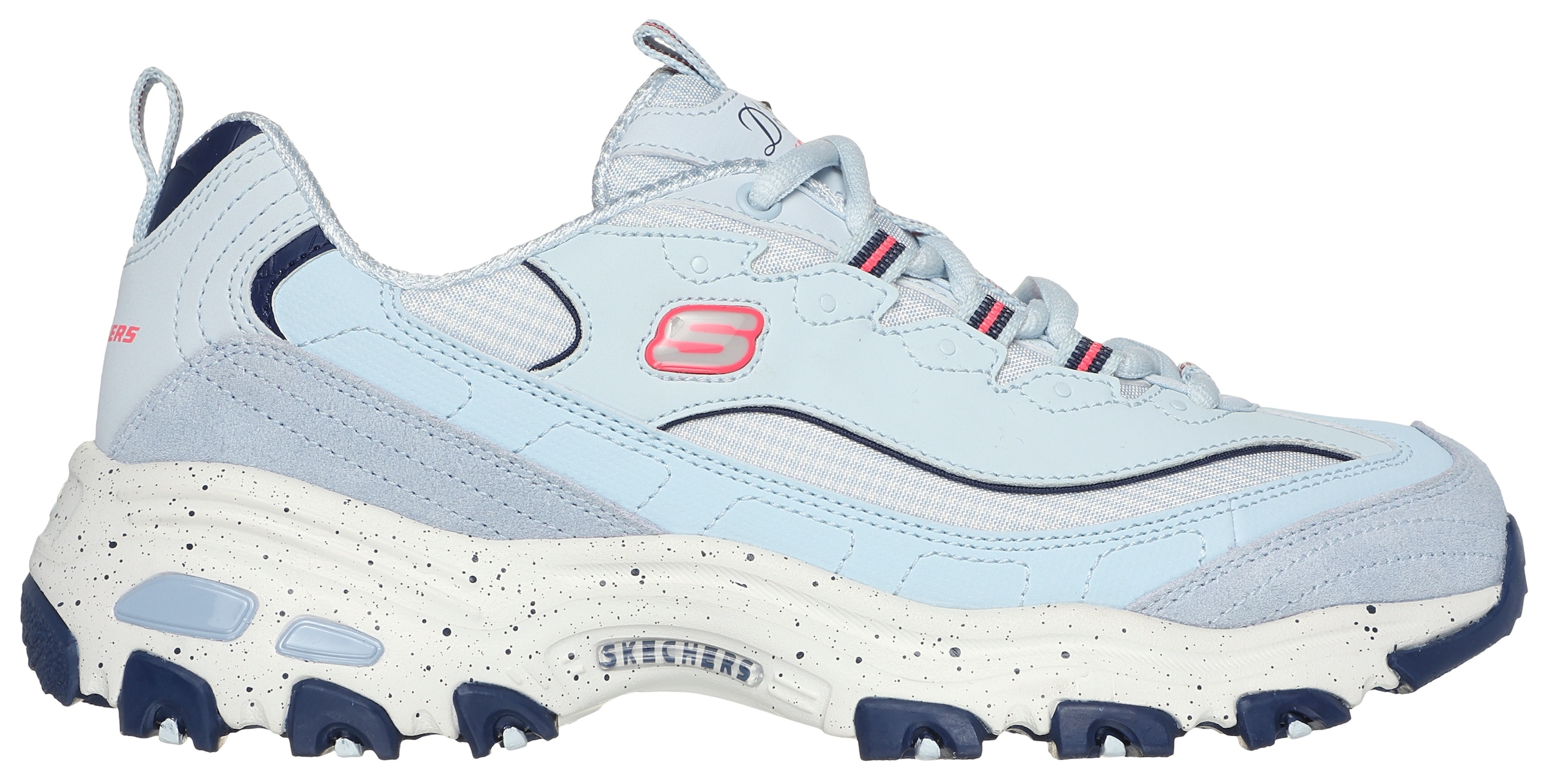 Skechers Sneaker »D'LITES-BOLD VIEWS«, Freizeitschuh, Halbschuh, Schnürschuh mit Air-Cooled Memory Foam