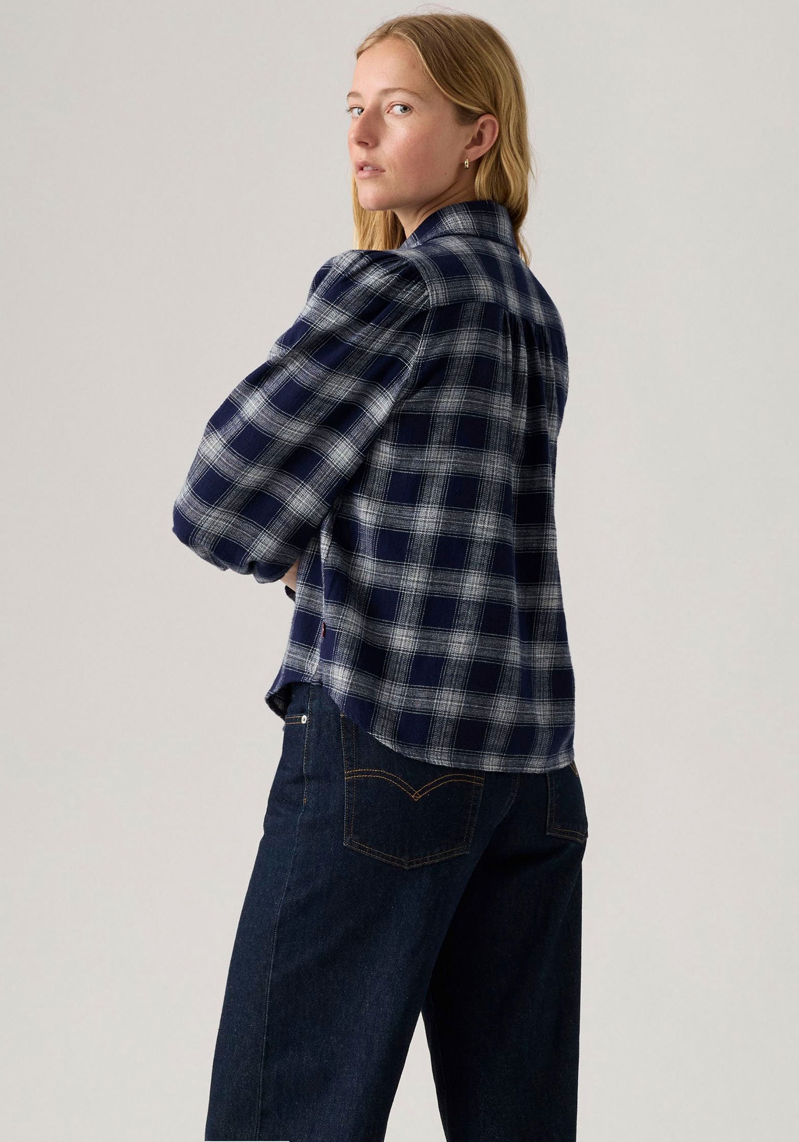 Levi's® Langarmbluse, Mit Puffärmel