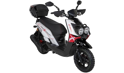 GT UNION Motorroller »PX 55 Cross-Concept«, 125 cm³, 85 km/h, Euro 5, 8,4  PS, (Set), mit Topcase auf Rechnung kaufen | BAUR