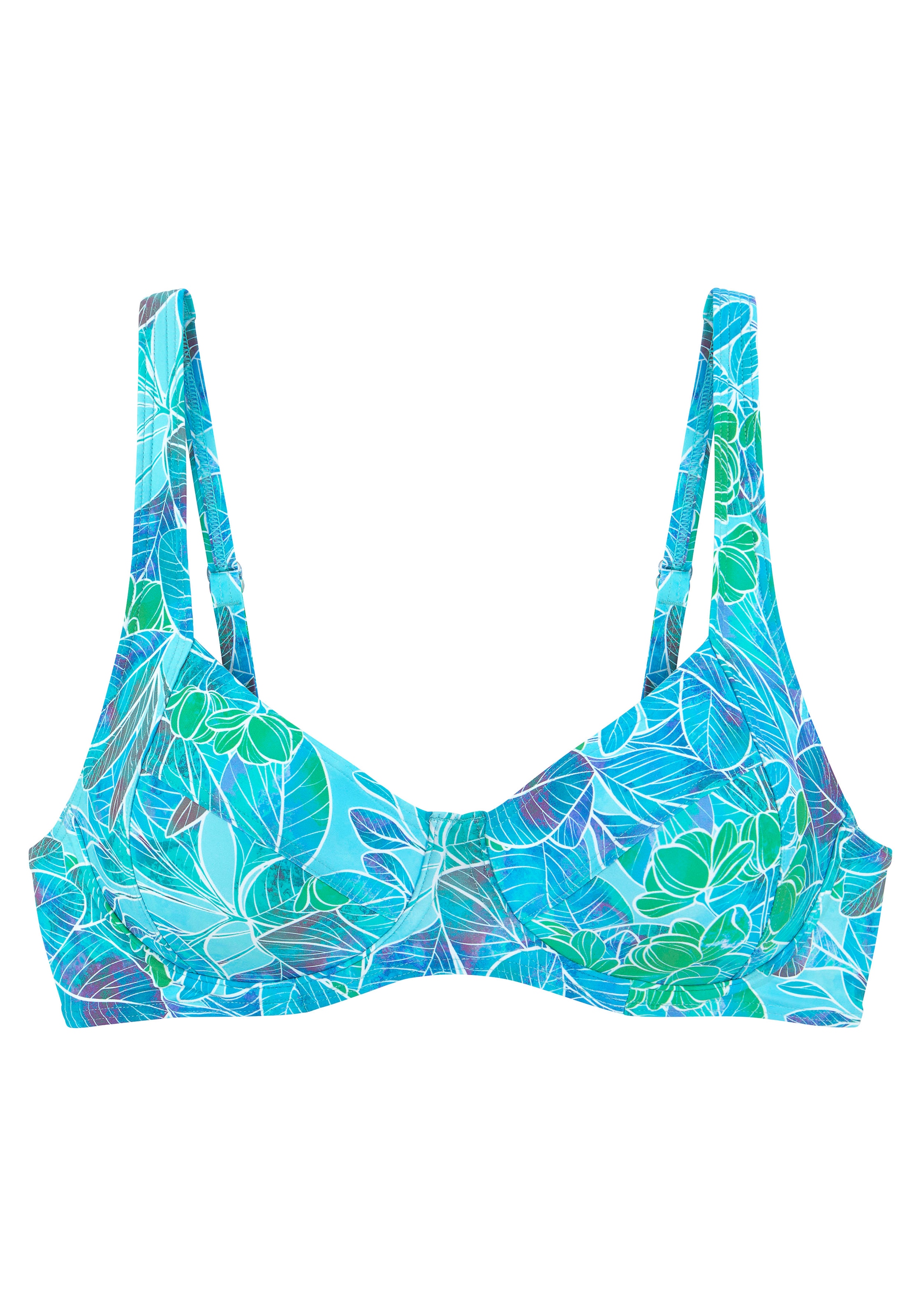 Sunseeker Bügel-Bikini-Top »Lapa«, mit tropischem Print