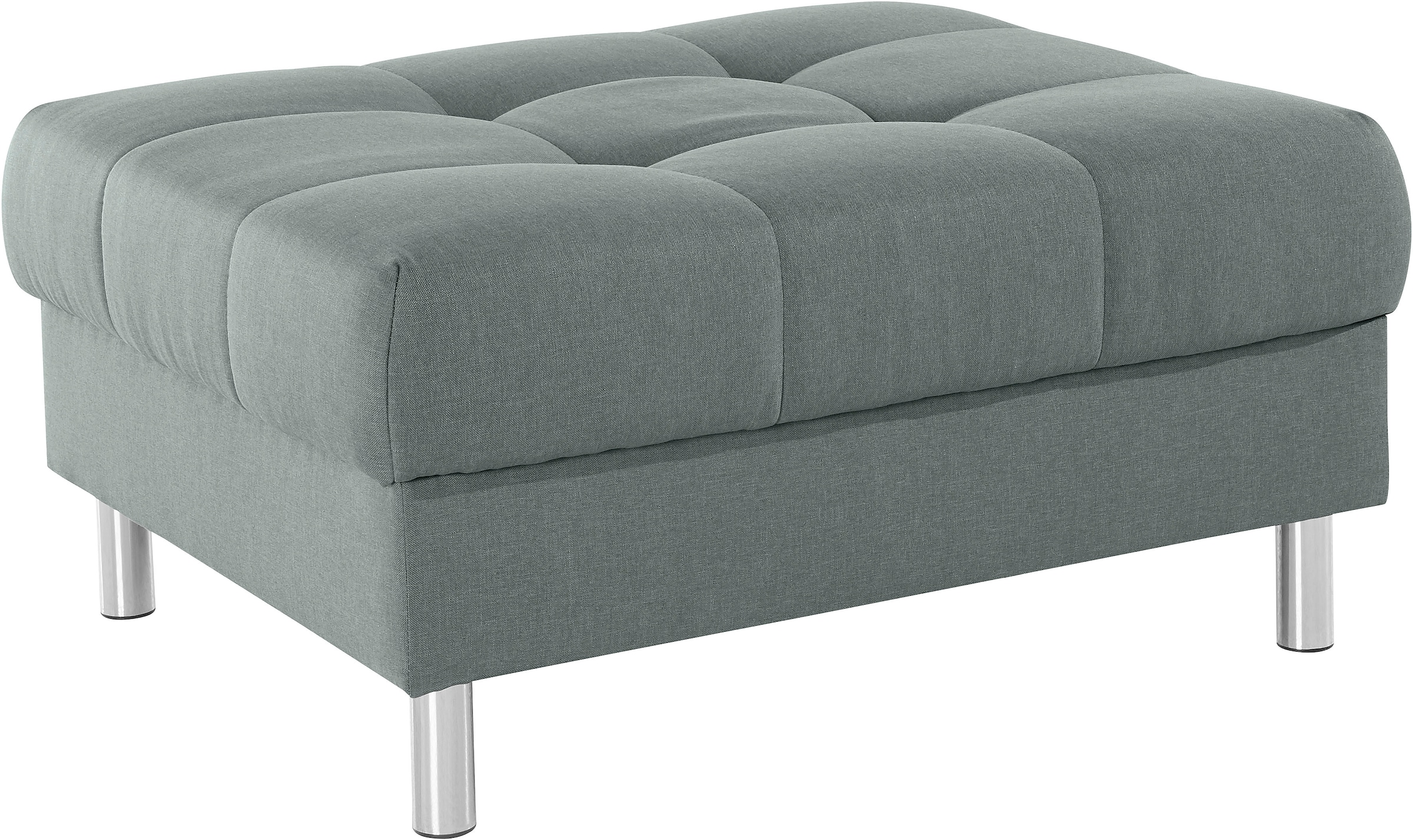 COLLECTION AB Ecksofa »Rada L-Form«, inklusive Hocker, Bettfunktion und Federkern