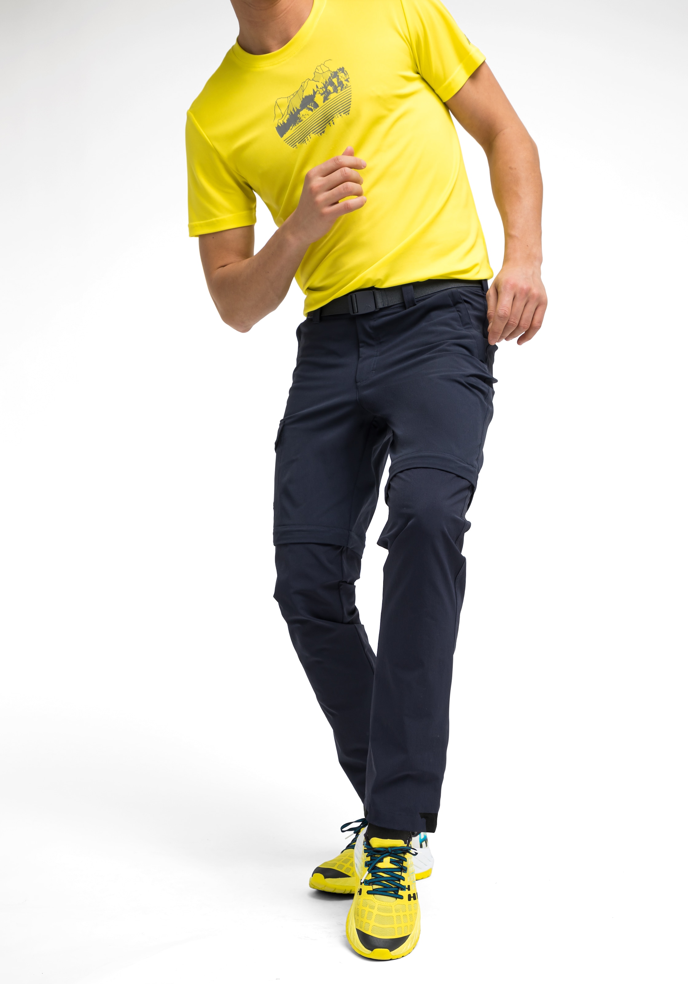 Maier Sports Funktionshose "Torid slim zip", Herren Wanderhose, zipp-off Ou günstig online kaufen