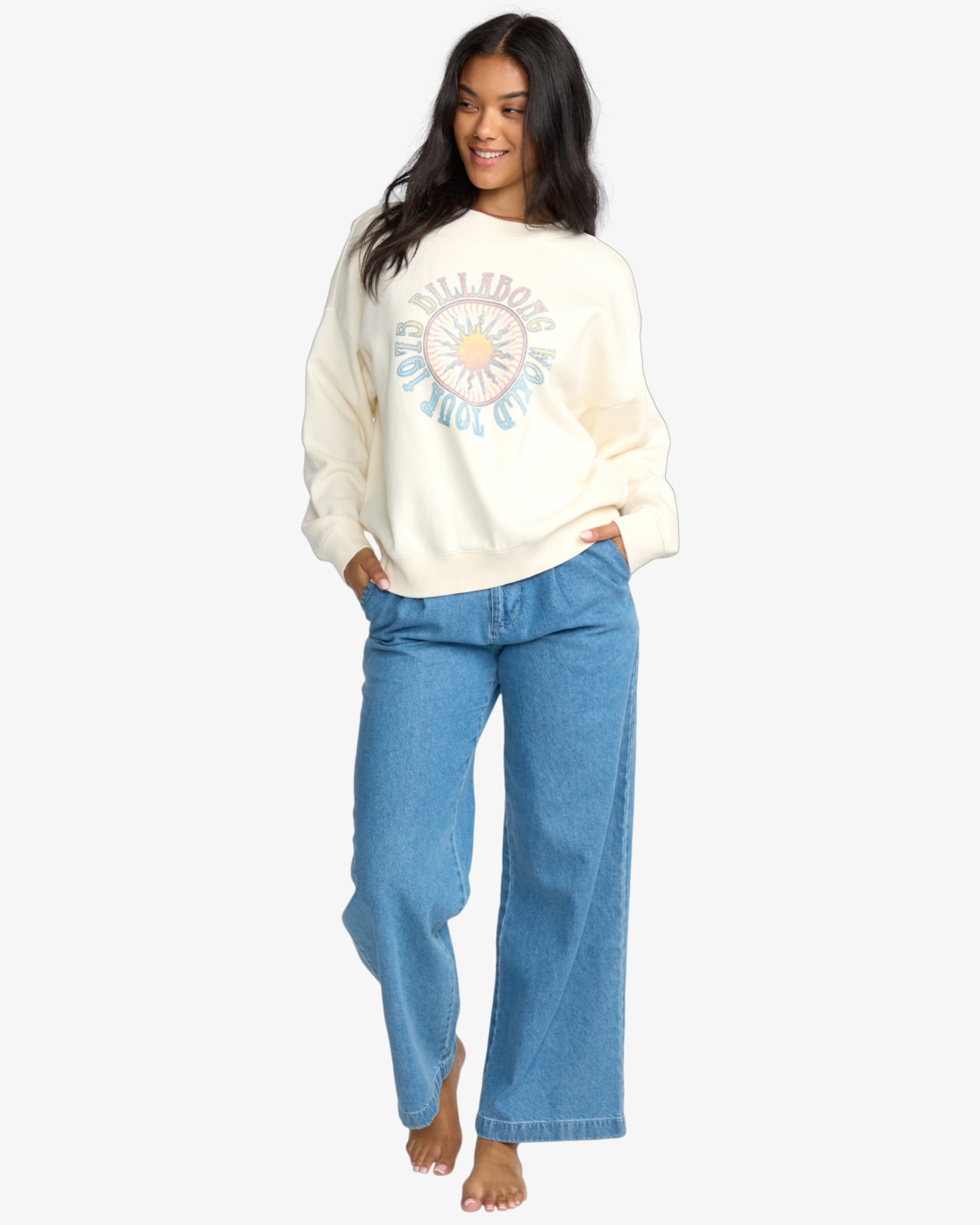 Billabong Sweatshirt »ECHO CREW FLC«, (1 tlg.)