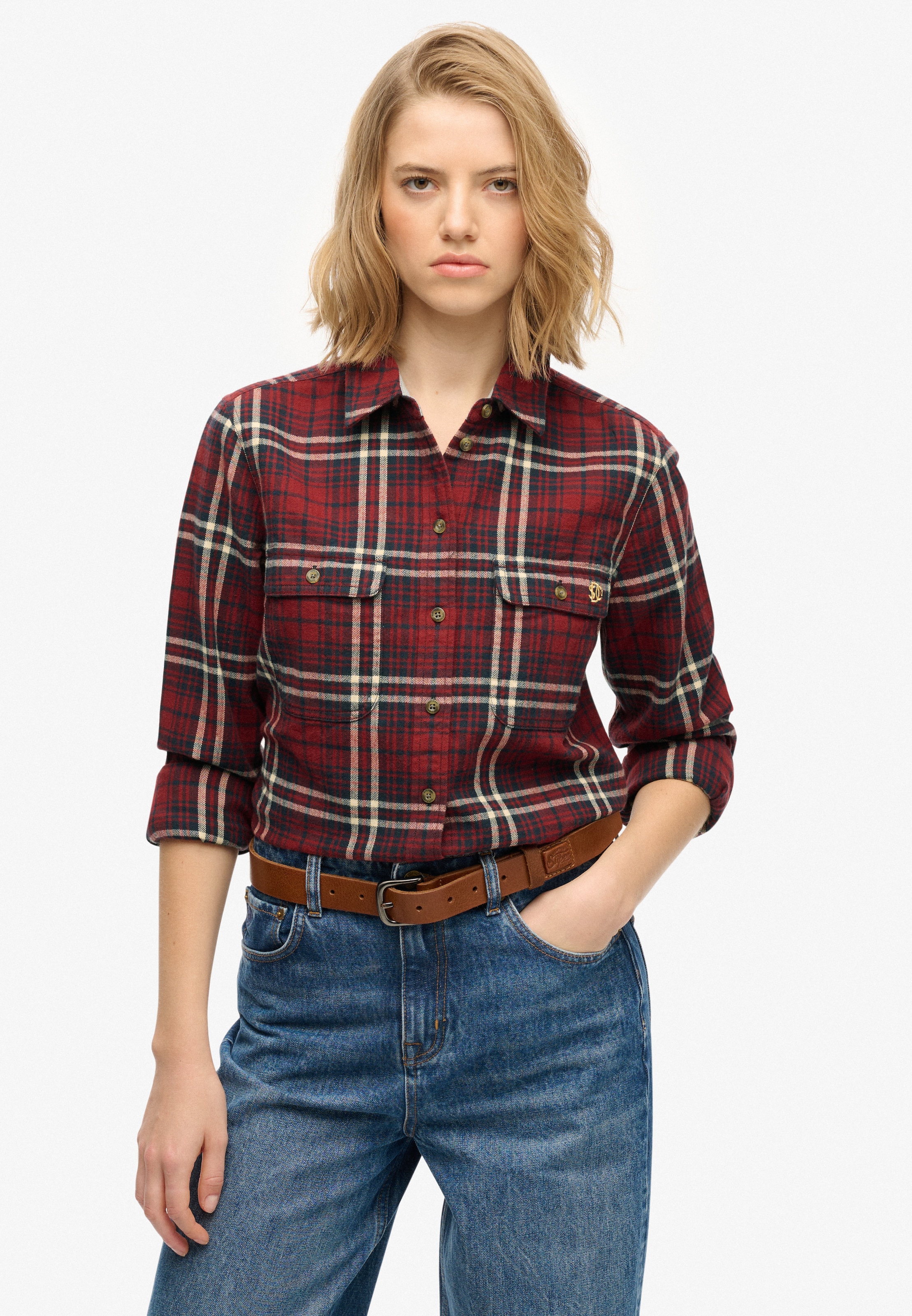 Superdry Karobluse "LUMBERJACK CHECK FLANNEL SHIRT" günstig online kaufen
