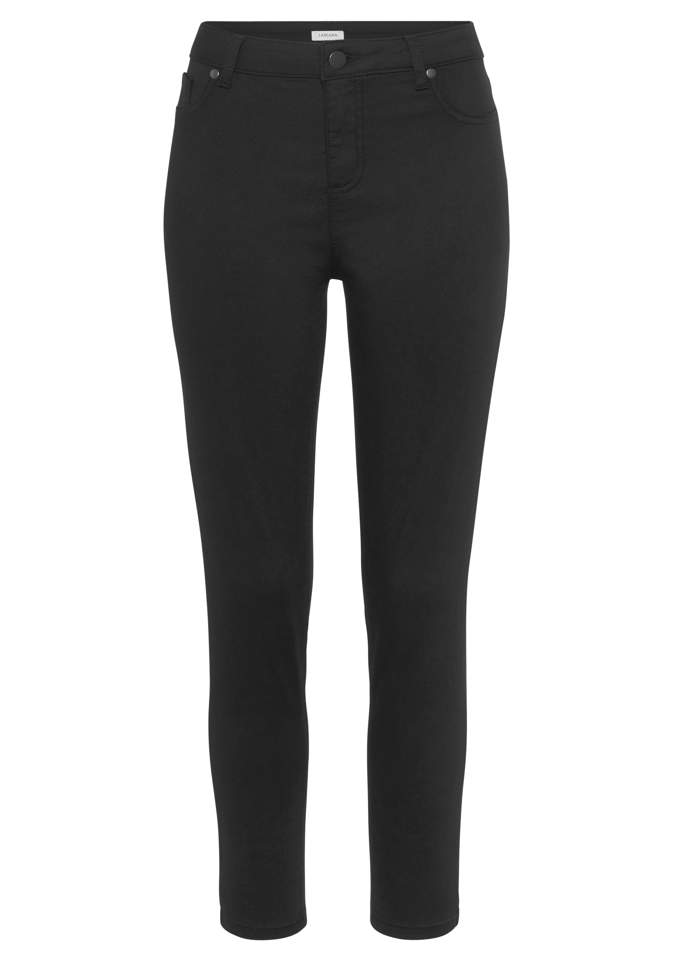 LASCANA 7/8-Jeggings in Skinny-Form, Stretch-Denim, Basic günstig online kaufen