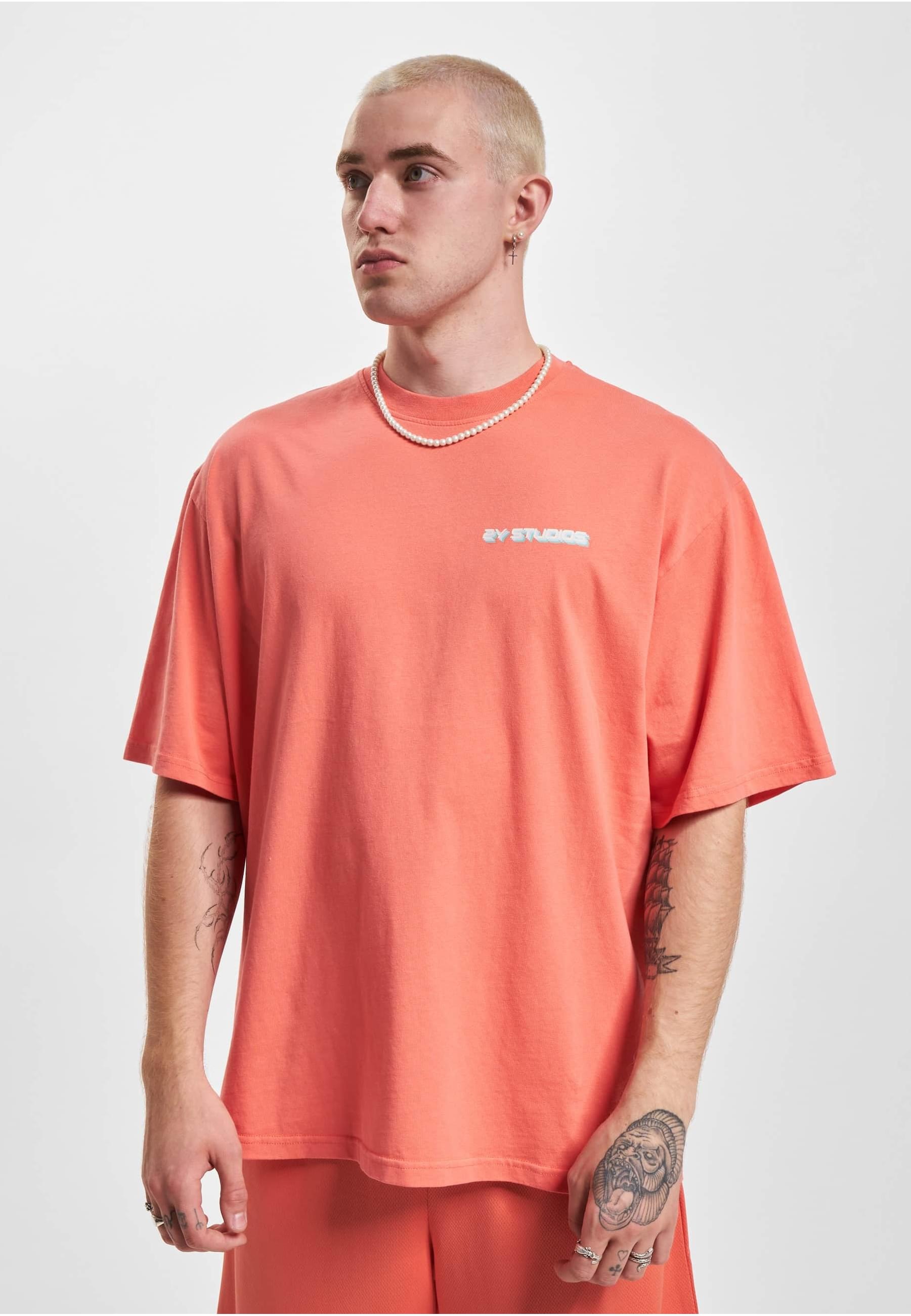 2Y Studios T-Shirt »2Y Studios Herren 2Y Good Vibes Only Oversize Tee«, (1 tlg.)