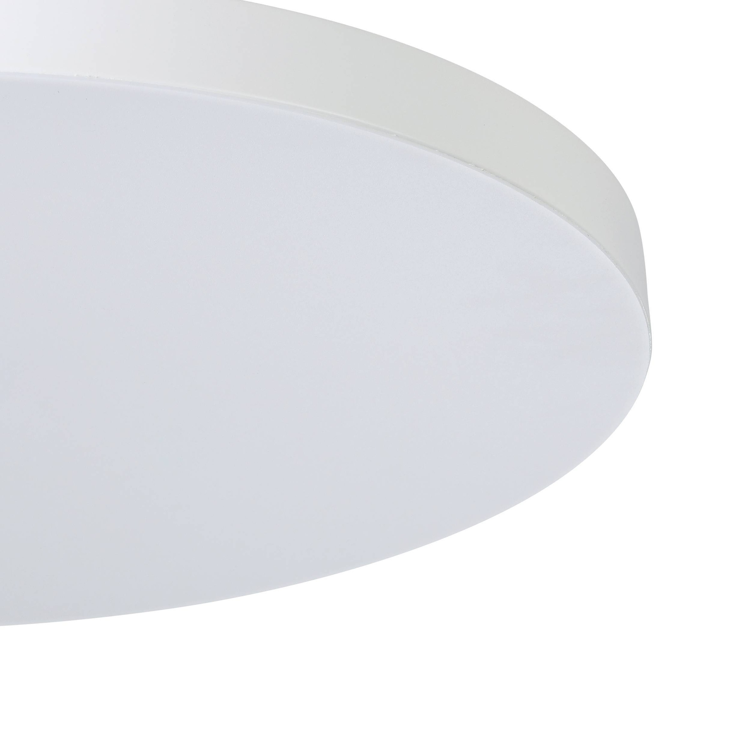 EGLO LED-Deckenleuchte »TURCONA-Z« in weiß aus Stahl, Alu / inkl. LED fest integriert - 34,2 Watt, Durchm. ca. 60 cm