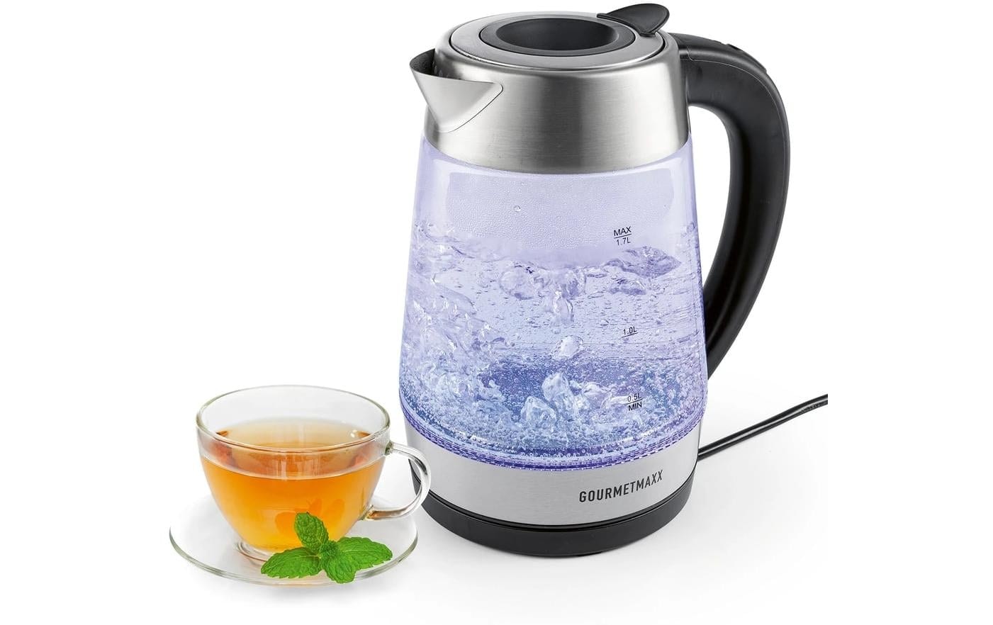 GOURMETmaxx Wasserkocher »2200 W 1,7 l« 1,7 l 2200 W