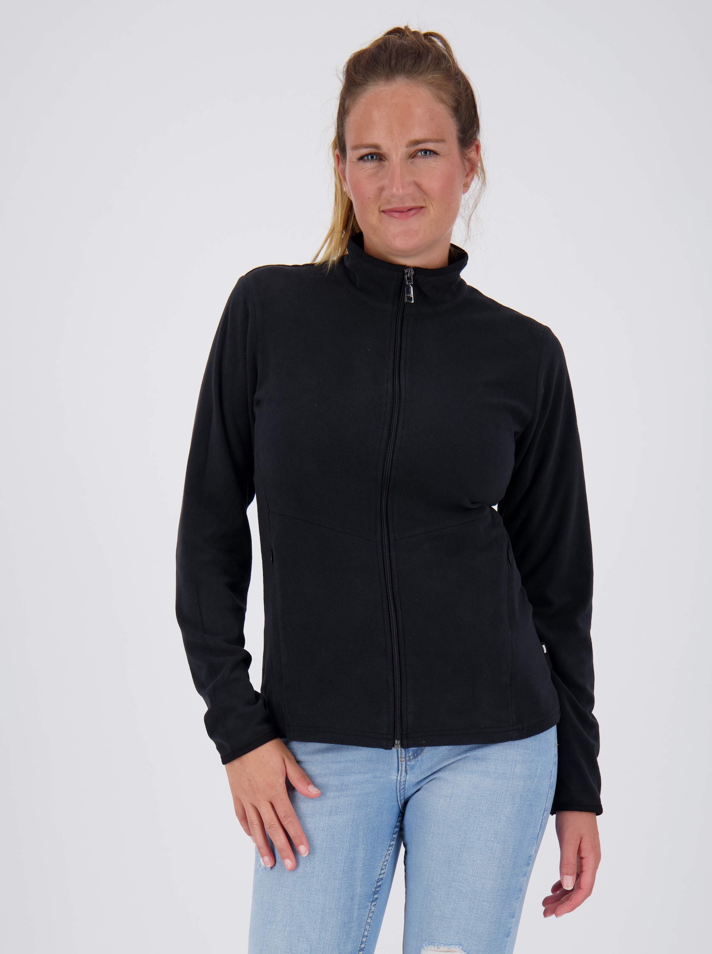 DEPROC Active Fleecejacke "DECORAH II WOMEN", weiche Fleecejacke in traditioneller Optik