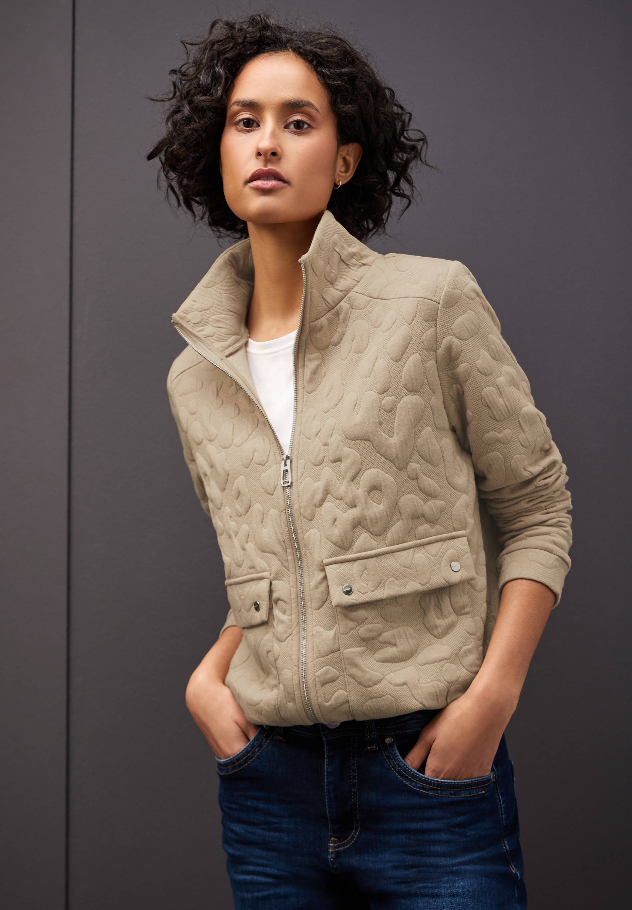 STREET ONE Blouson ohne Kapuze mit Stehkragen günstig online kaufen