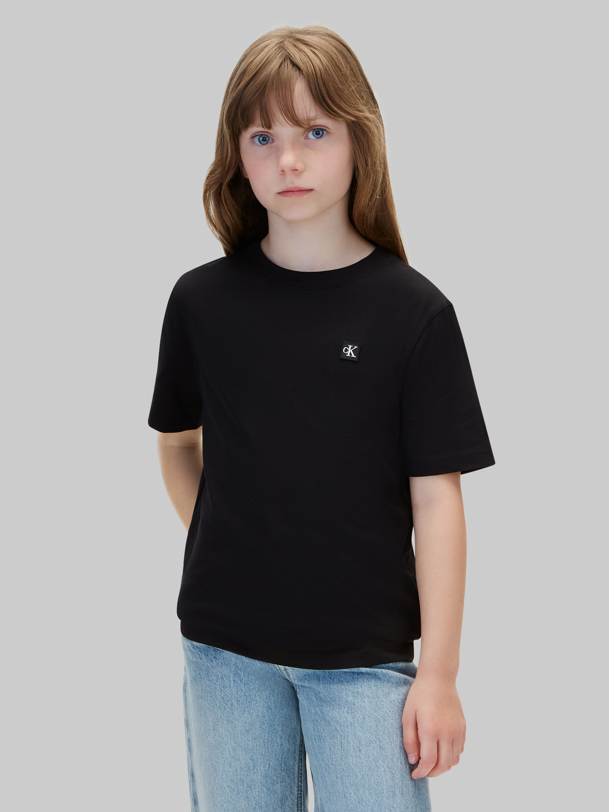 Calvin Klein Jeans T-Shirt "MINI BADGE REGULAR T-SHIRT" Regular fit, Badge
