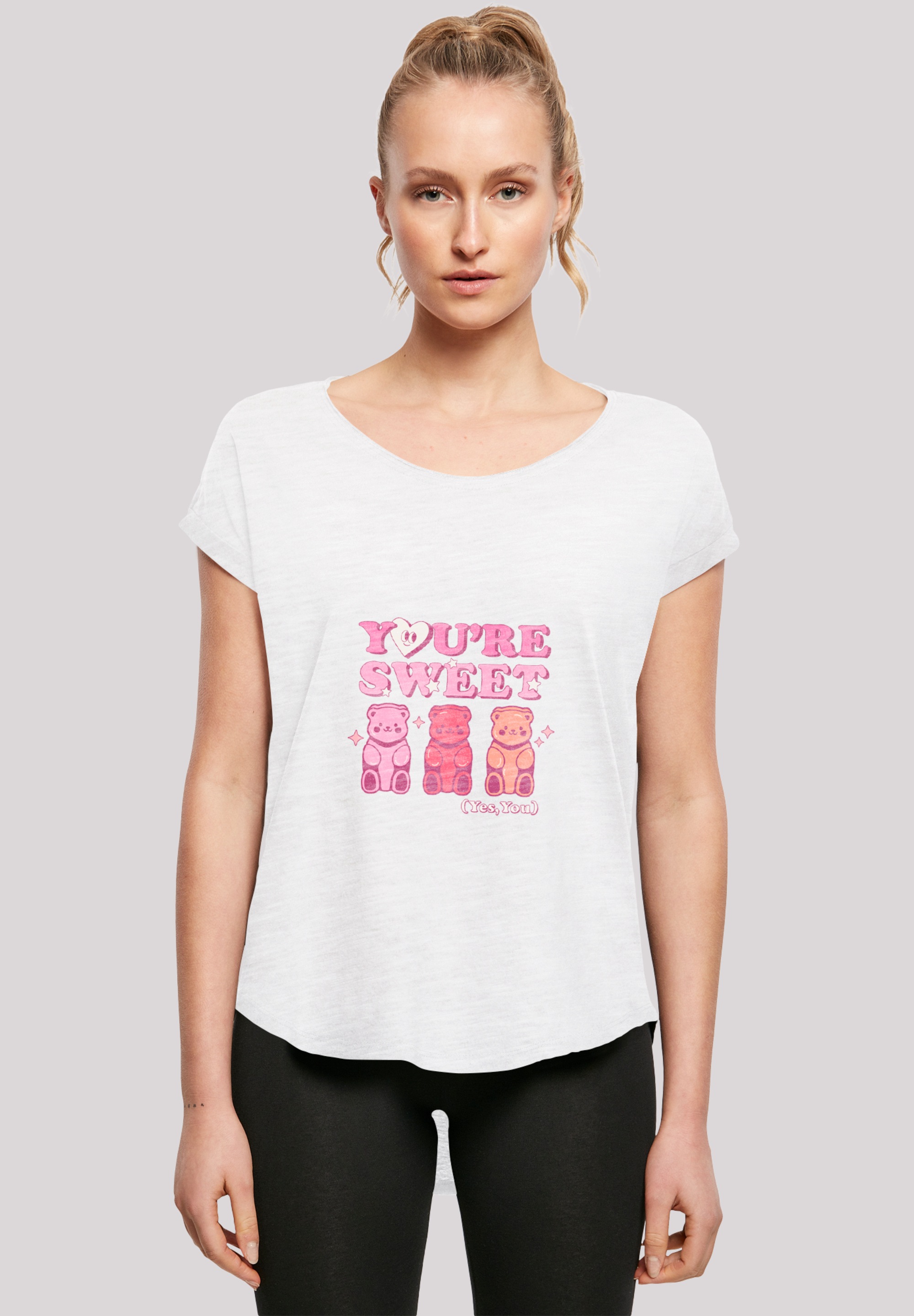 F4NT4STIC T-Shirt "Valentinstag Youre Sweet Gummy Bears", Premium Qualität günstig online kaufen