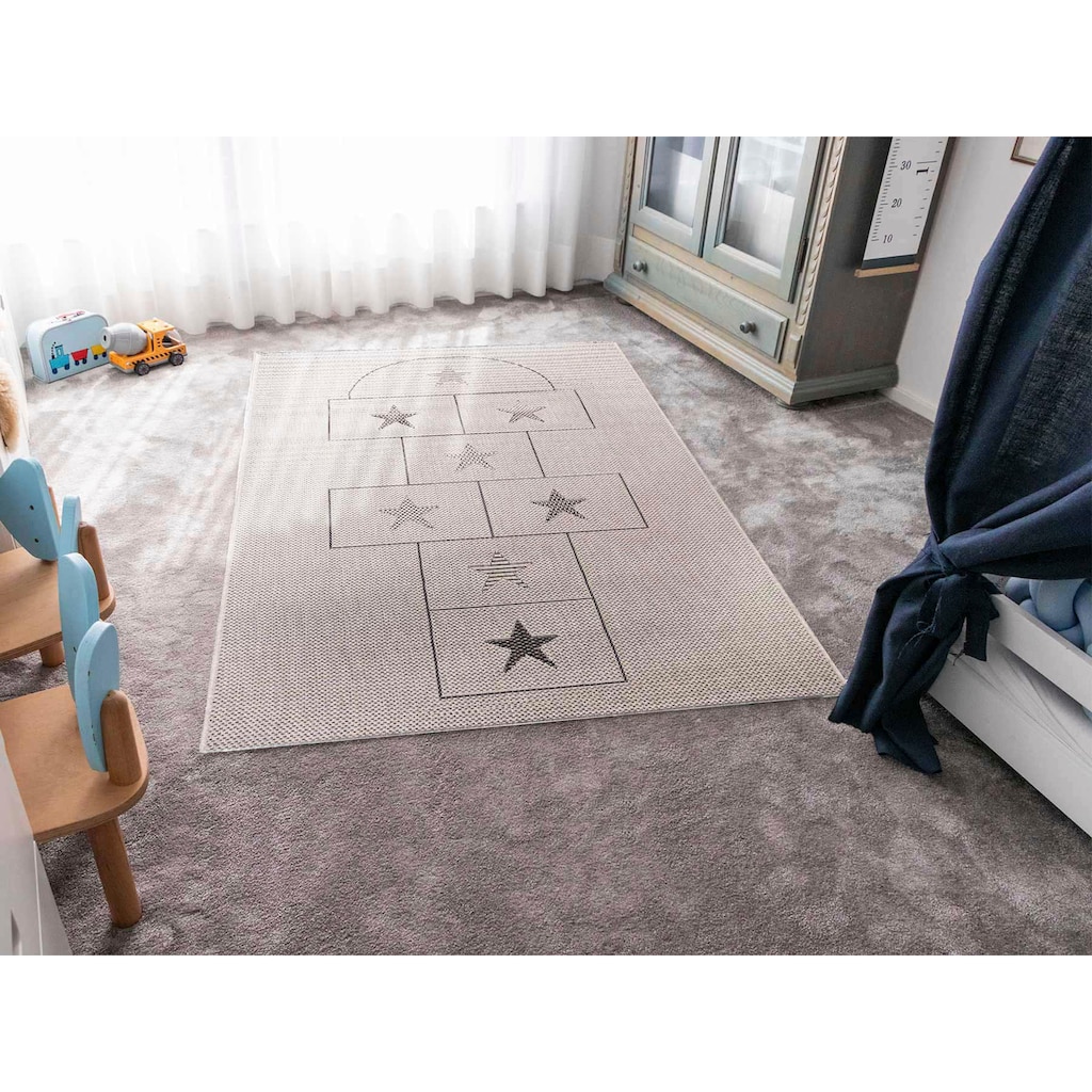 Primaflor-Ideen in Textil Kinderteppich »CABANE - Hüpfkasten«, rechteckig