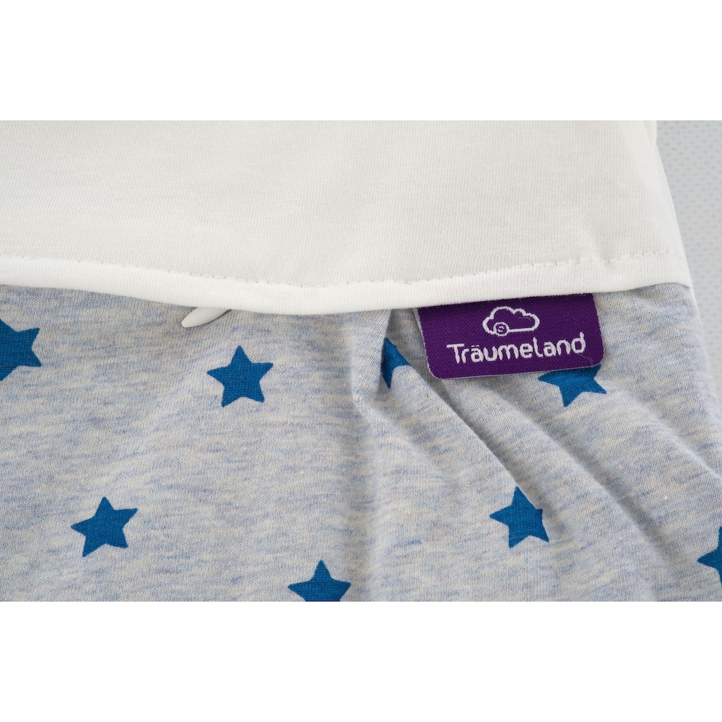 Träumeland Babyschlafsack »2tlg. Set LIEBMICH, Design Sternentraum blau«, (2 tlg.)