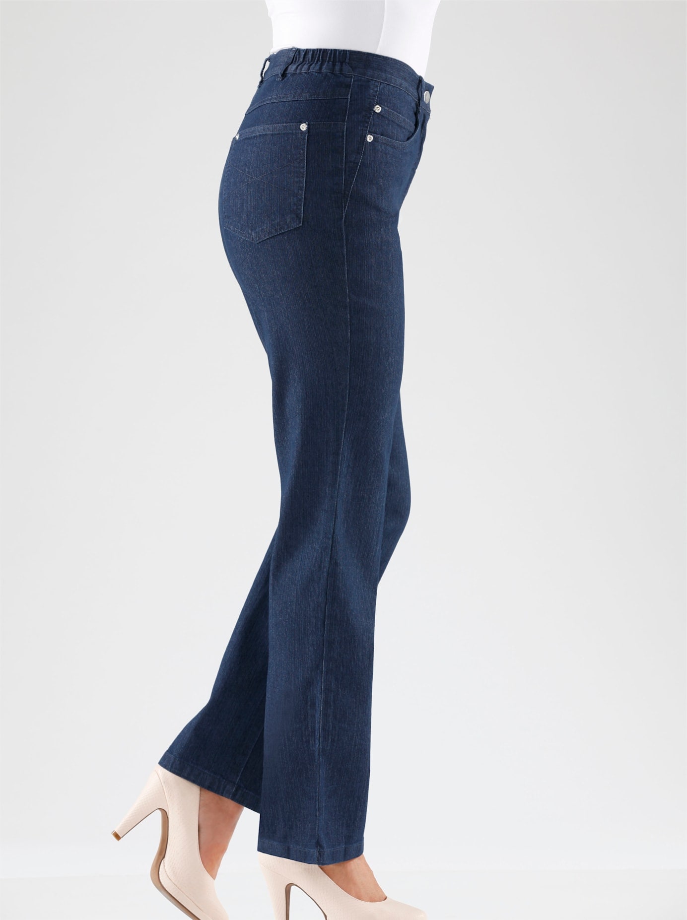 Casual Looks Dehnbund-Jeans, (1 tlg.)