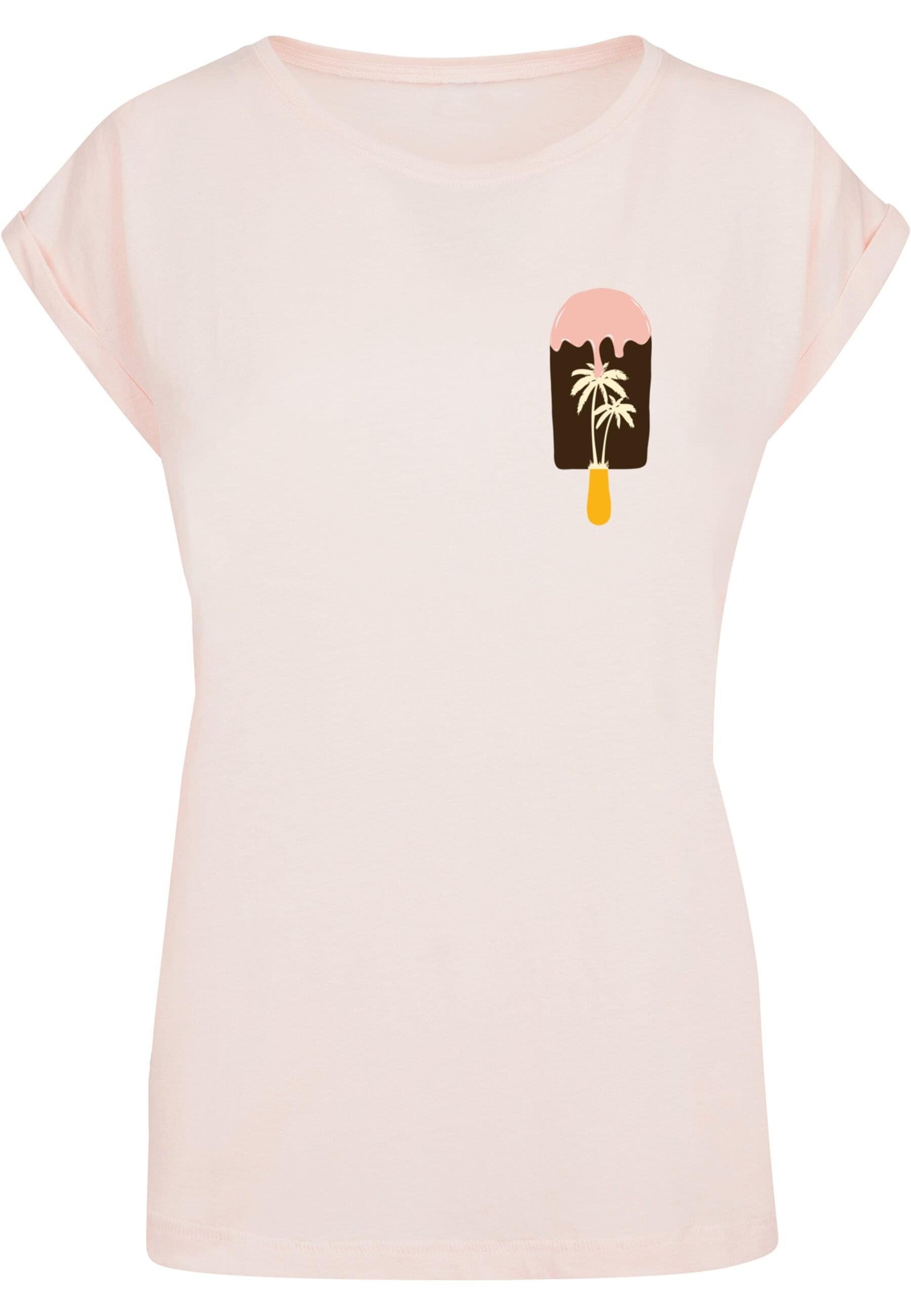Merchcode T-Shirt Merchcode Damen Ladies Summer - Icecream T-Shirt (1-tlg) günstig online kaufen