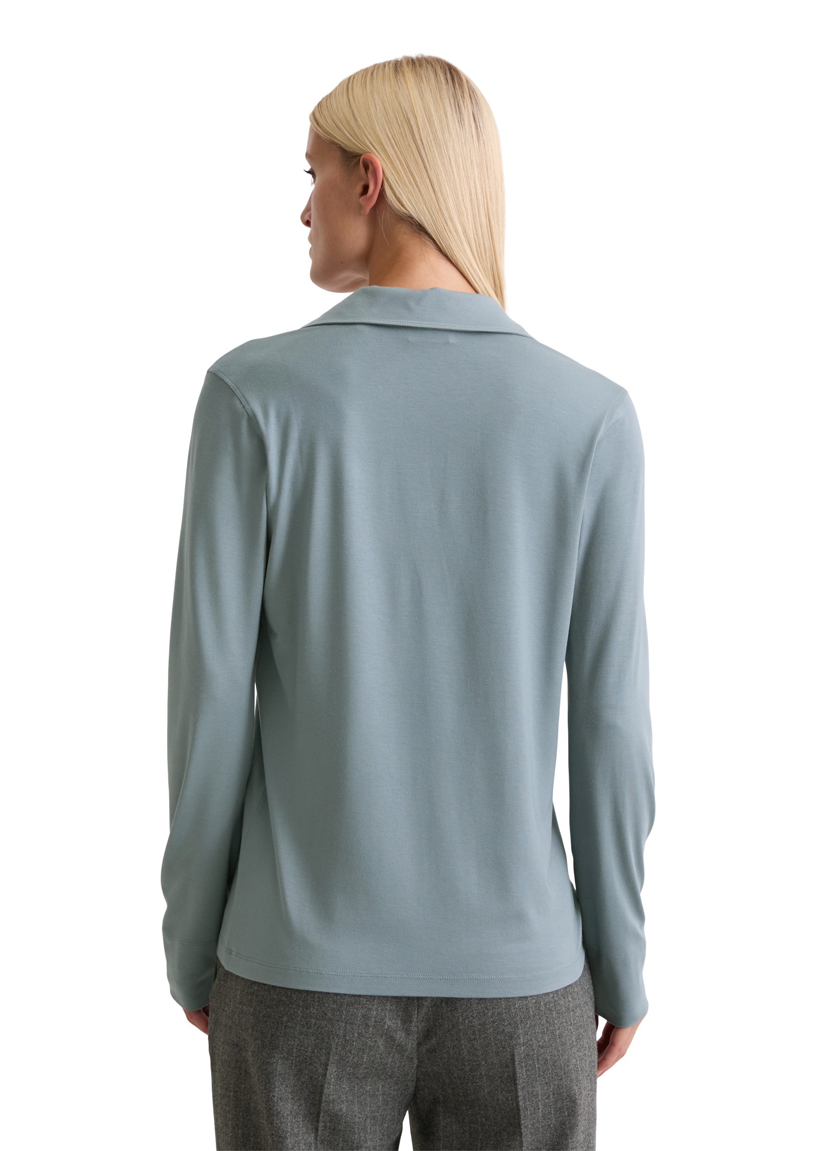 Thumbnail - Marc OPolo Blusenshirt "aus Viskose-Modal-Mix"