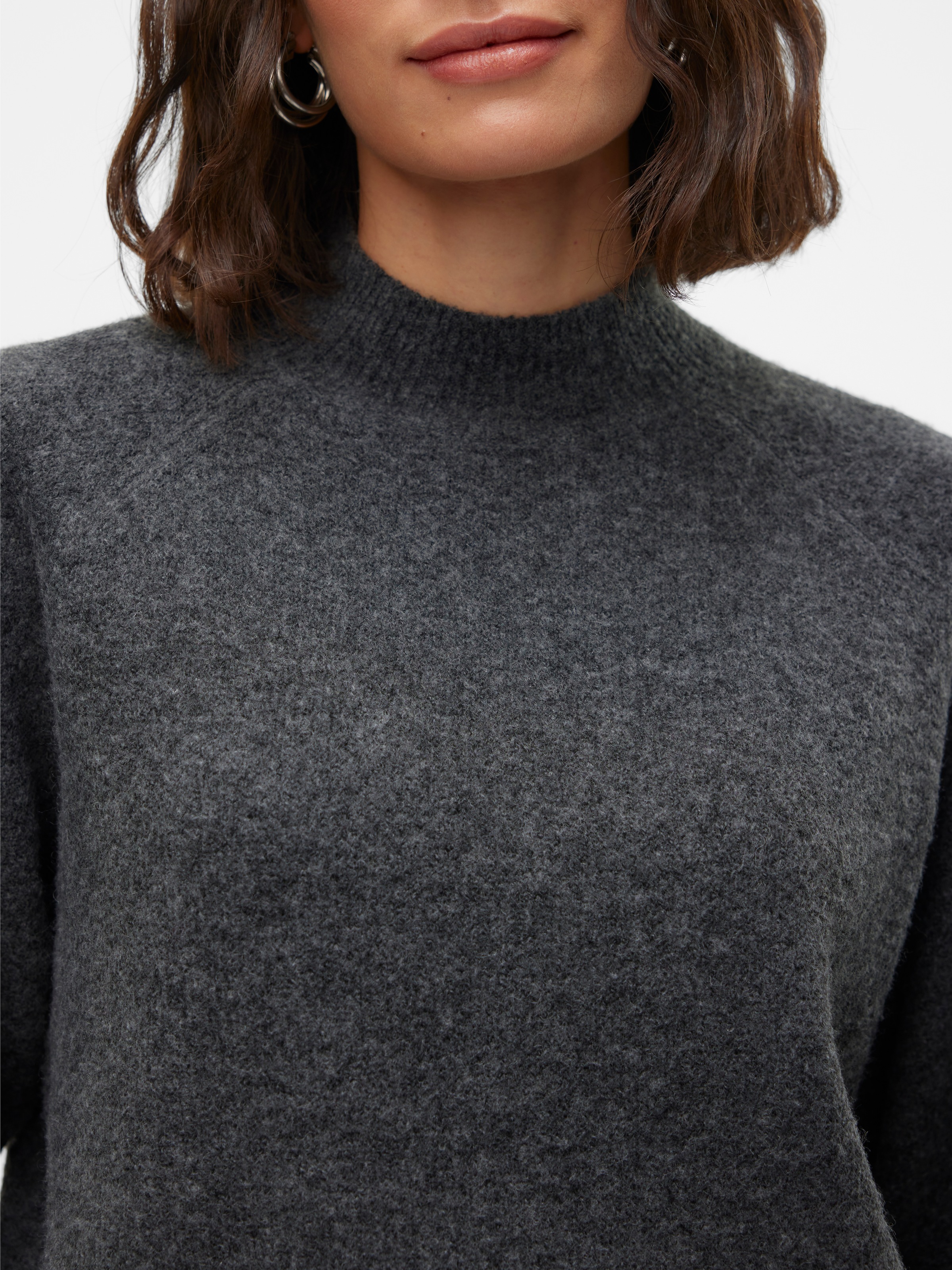 Vero Moda Strickpullover »VMLEAF LS HIGH NECK PULLOVER ENT«