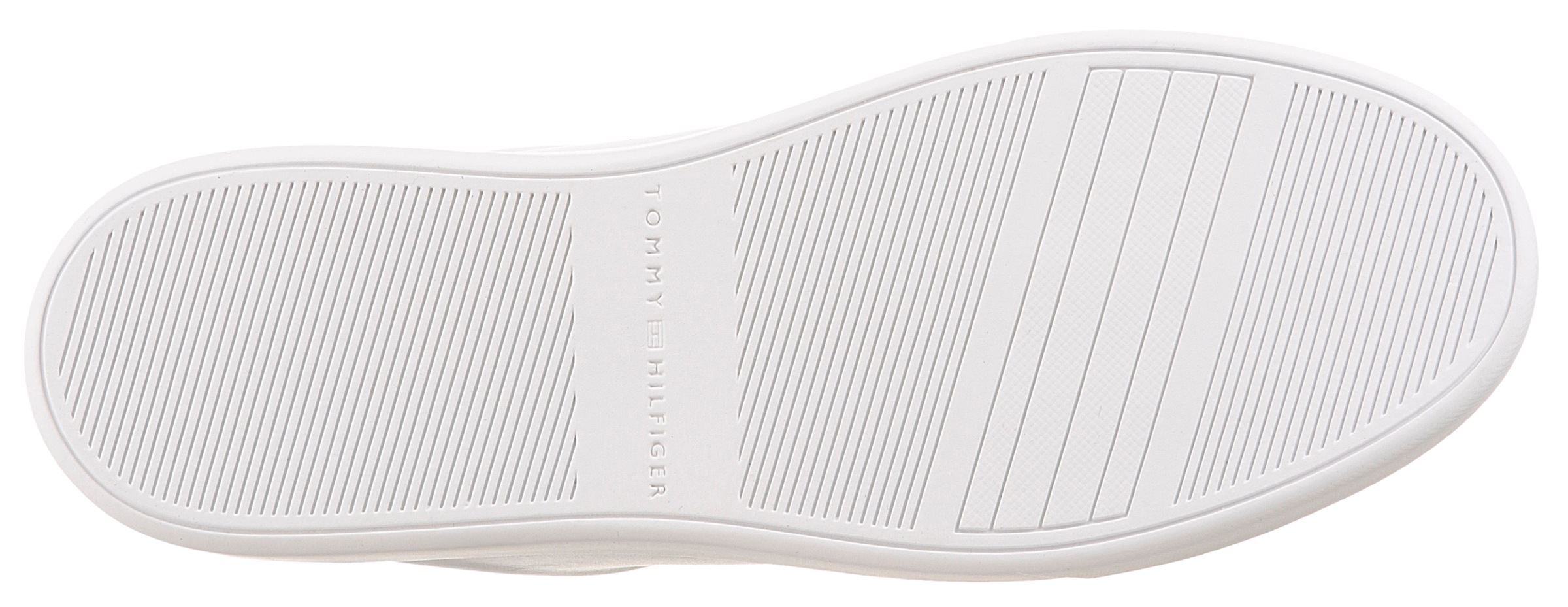 Tommy Hilfiger Sneaker »FLAG COURT SNEAKER«, Schnürschuh, Halbschuh, Freizeitschuh mit TH-Logo