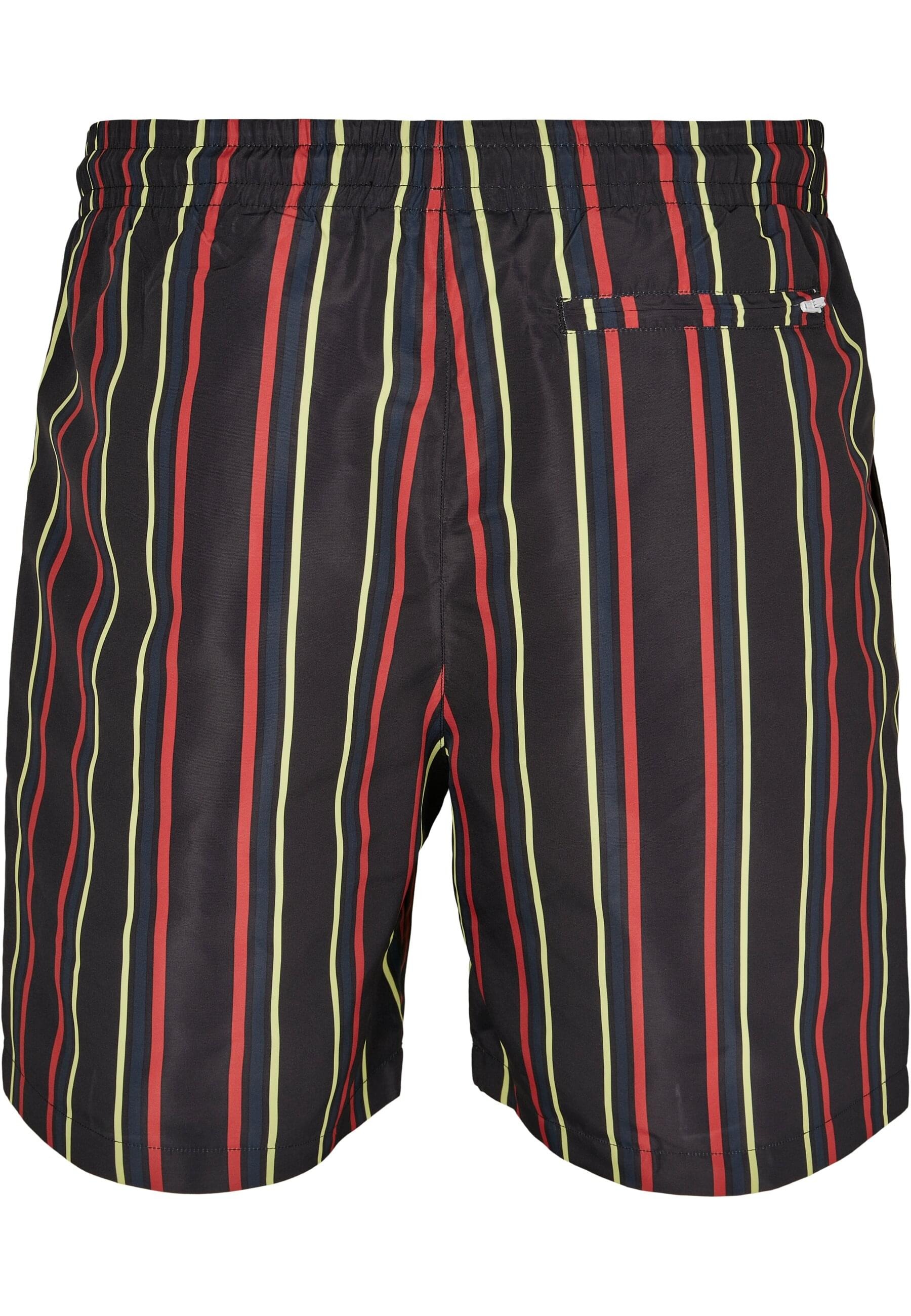 URBAN CLASSICS Badeshorts "Urban Classics Herren Stripe Swim Shorts" günstig online kaufen