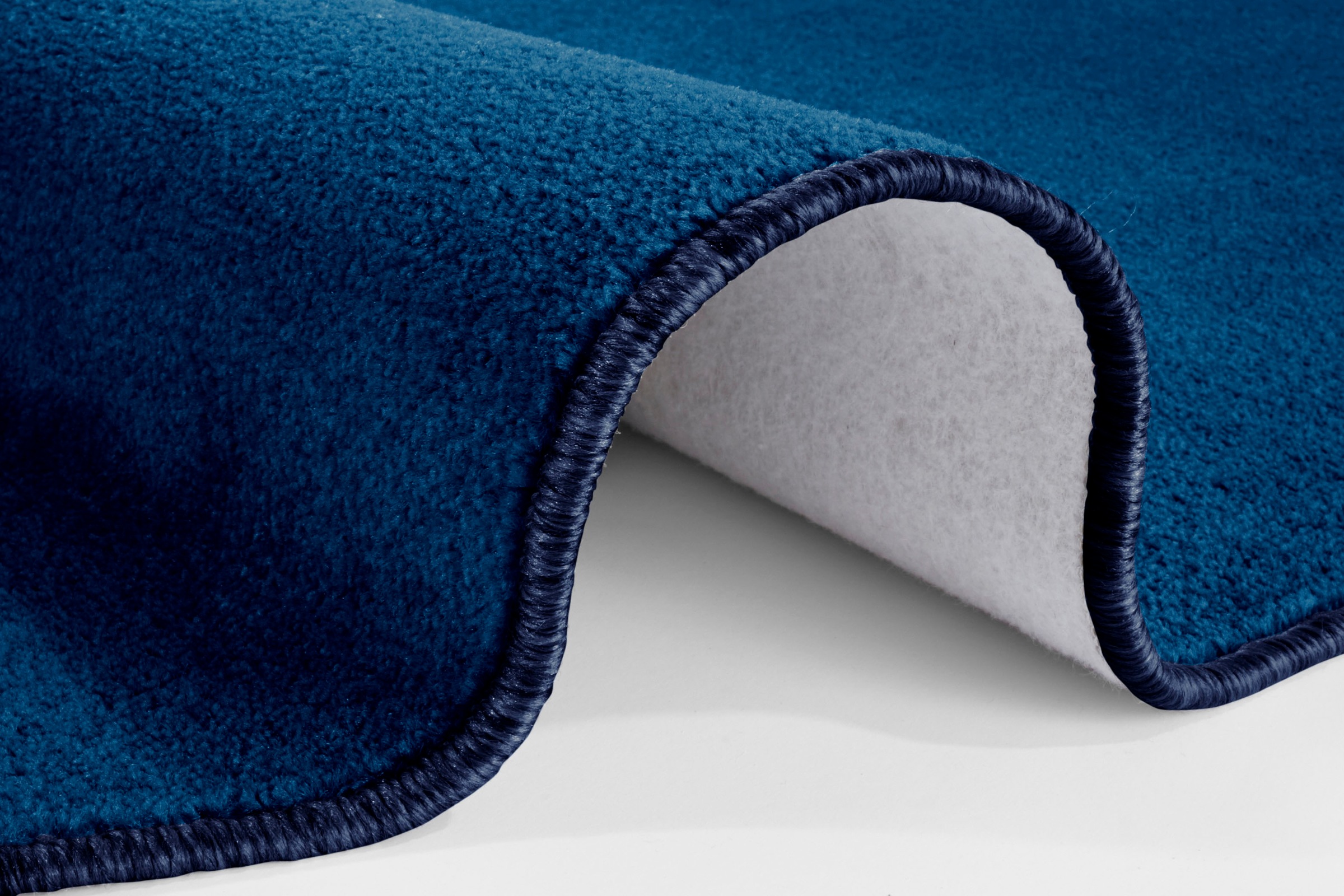 HANSE Home Teppich »Shashi«, rund, 8,5 mm Höhe, Kurzflor, Unifarben, Teppich, Weich, Esszimmer, Kinderzimmer, Flur