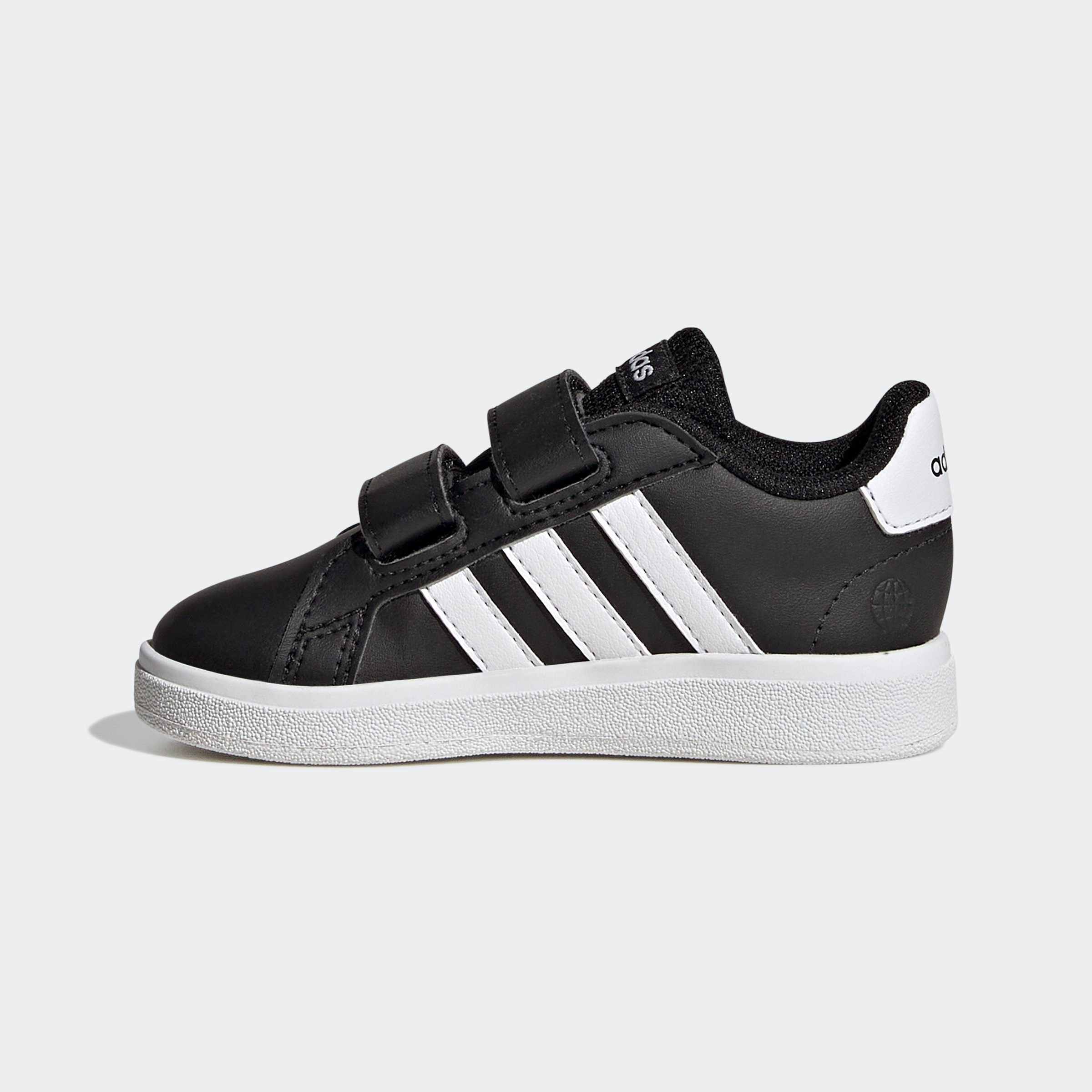 Thumbnail - adidas Sportswear Sneaker "GRAND COURT LIFESTYLE HOOK AND LOOP" für Kinder, Design auf den Spuren des adidas Superstar