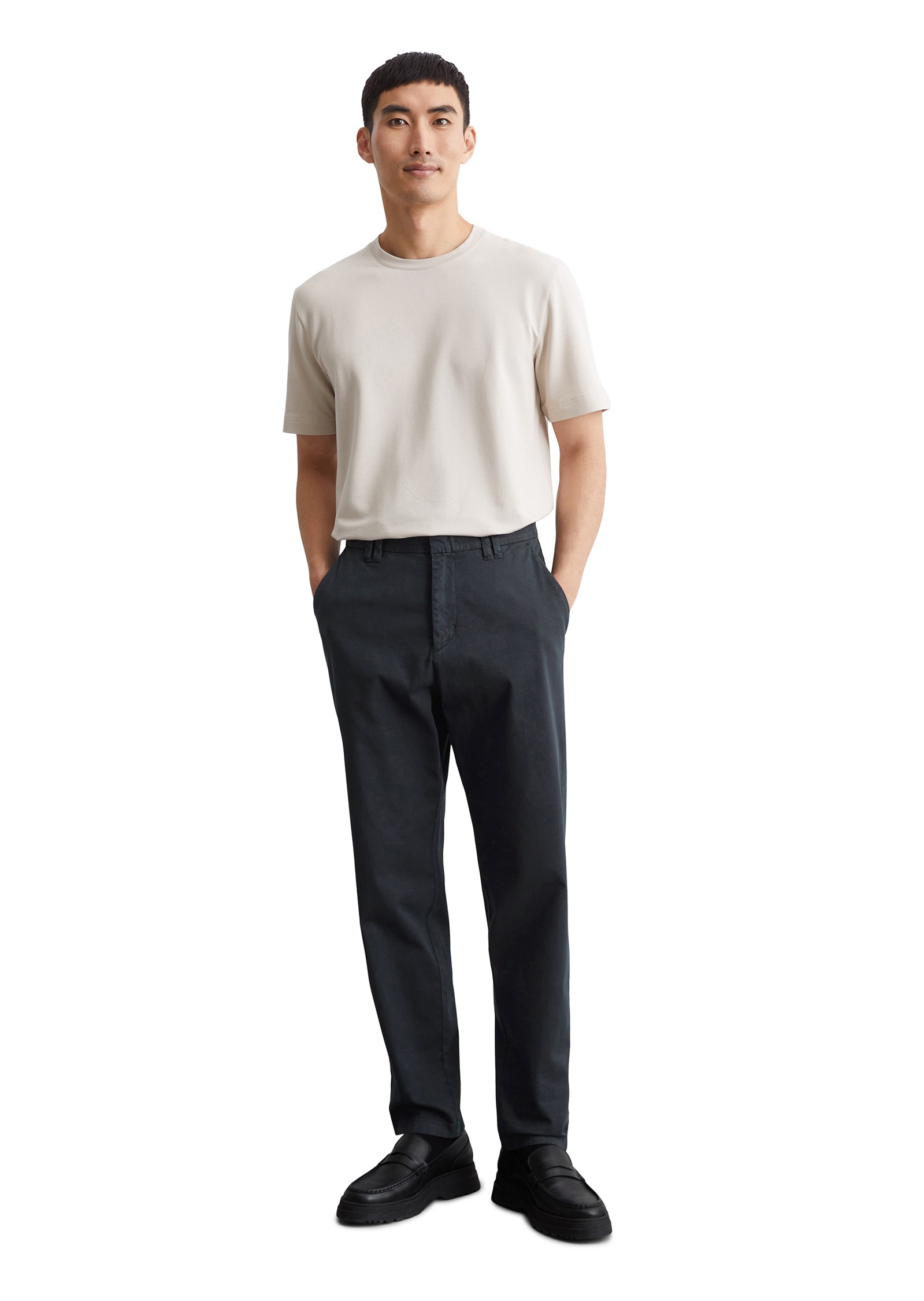Marc O'Polo Chinohose »aus Bio-Baumwolle mit Elasthan«