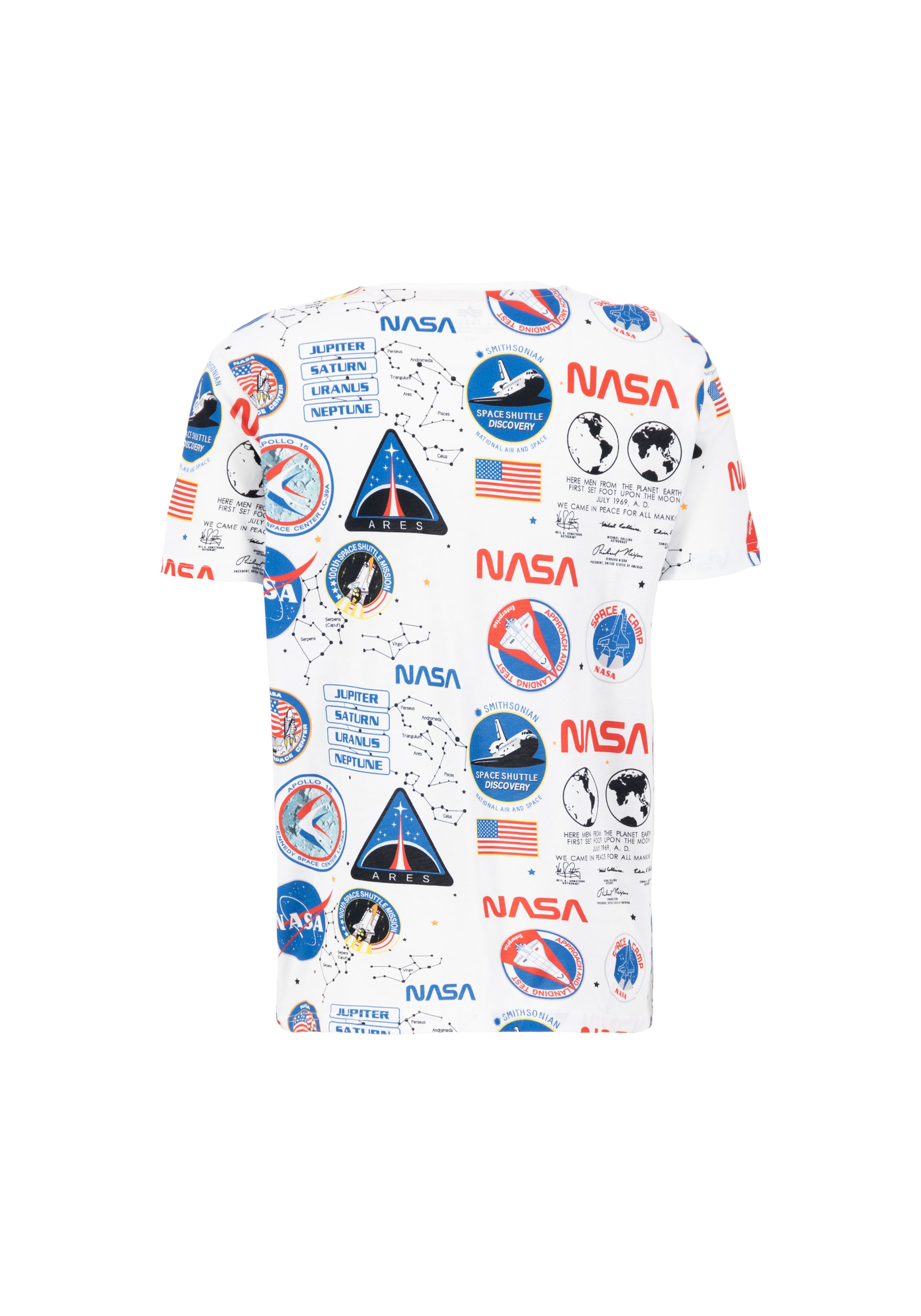 Alpha Industries T-Shirt »Alpha Industries Men - T-Shirts NASA AOP T-Shirt«