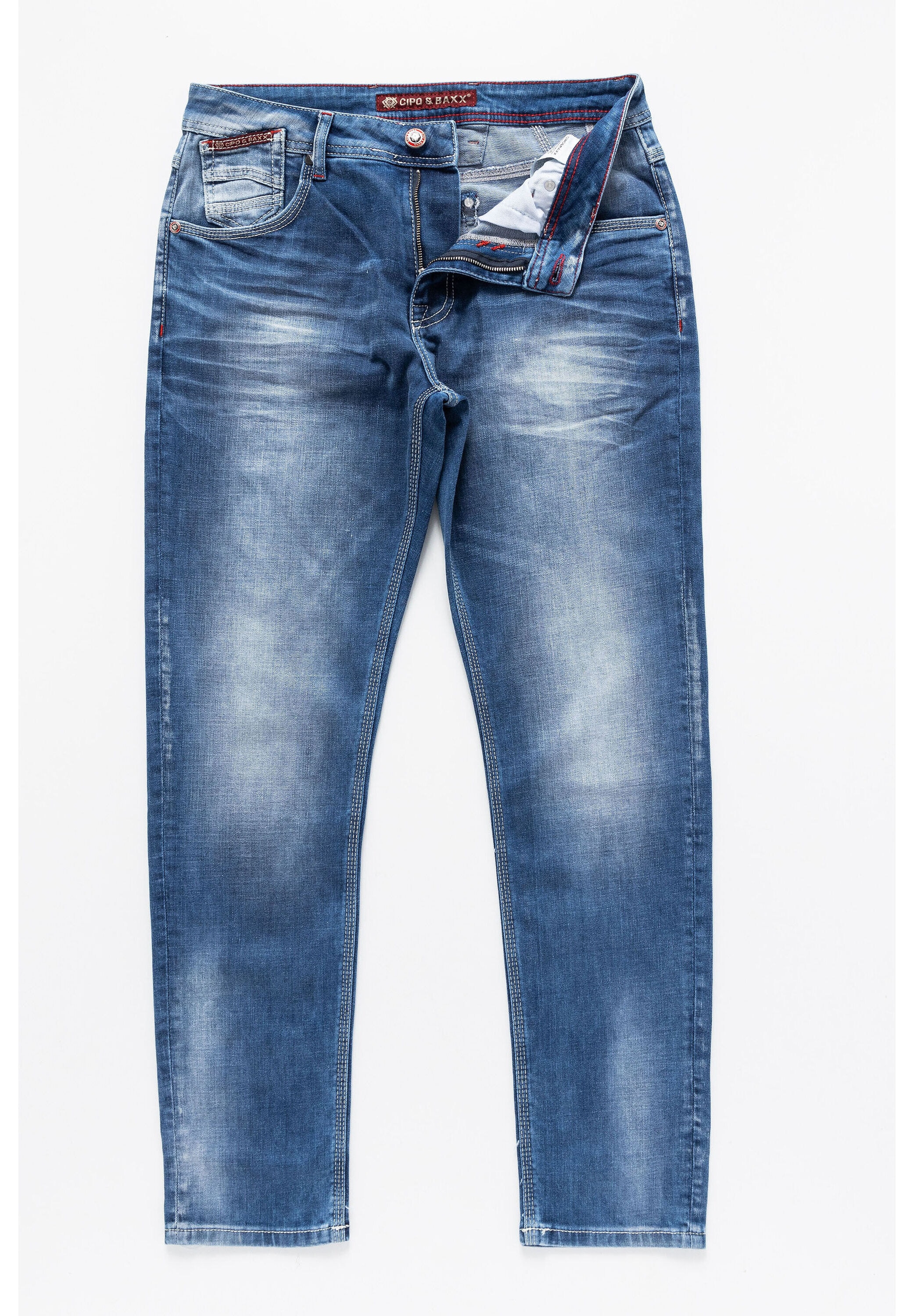 Cipo & Baxx Slim-fit-Jeans »Cipo & Baxx Jeans« in Slim-Fit