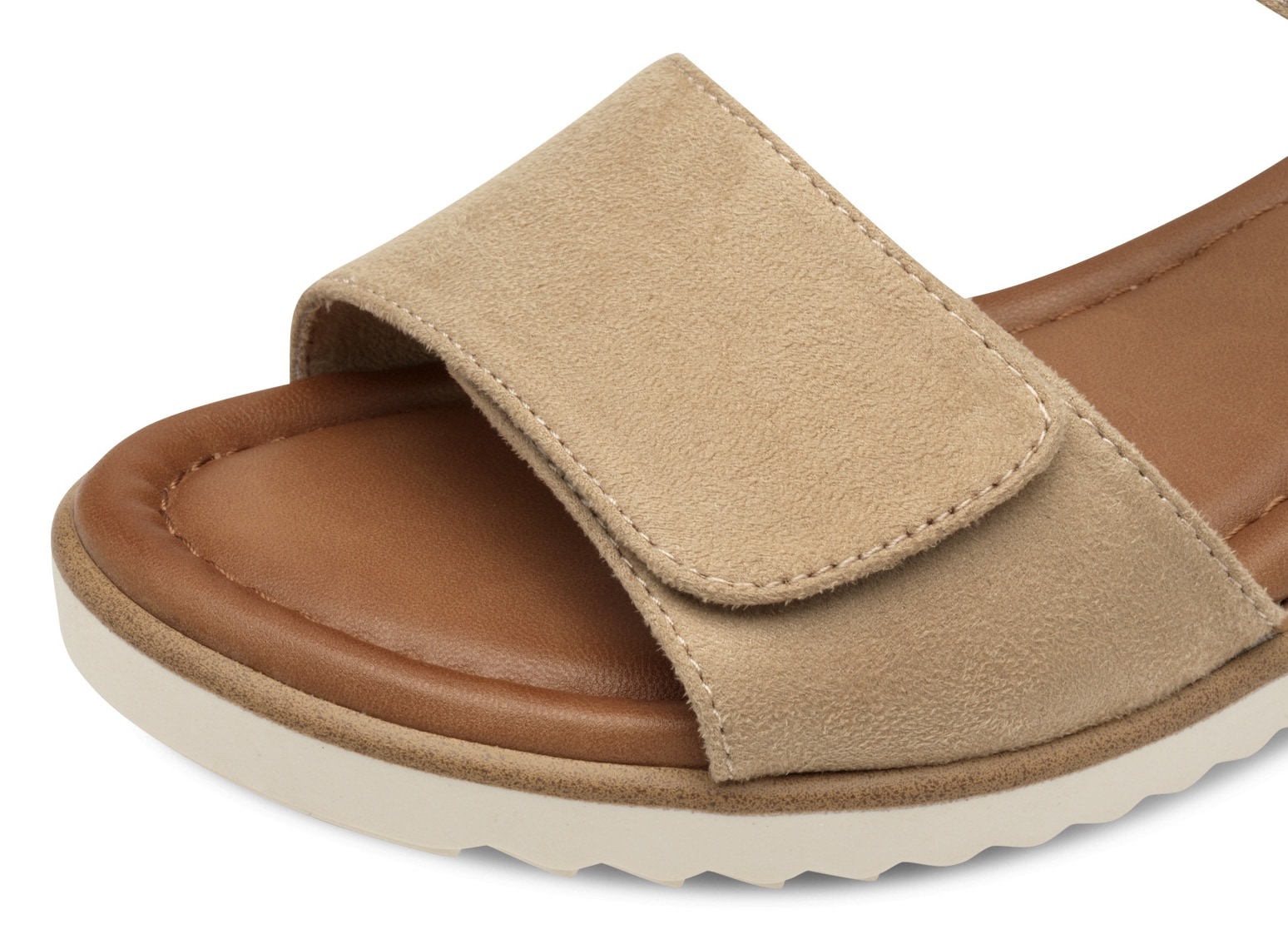 Tamaris Keilsandalette, Riemchensandale, Sommerschuh in veganer Verarbeitung