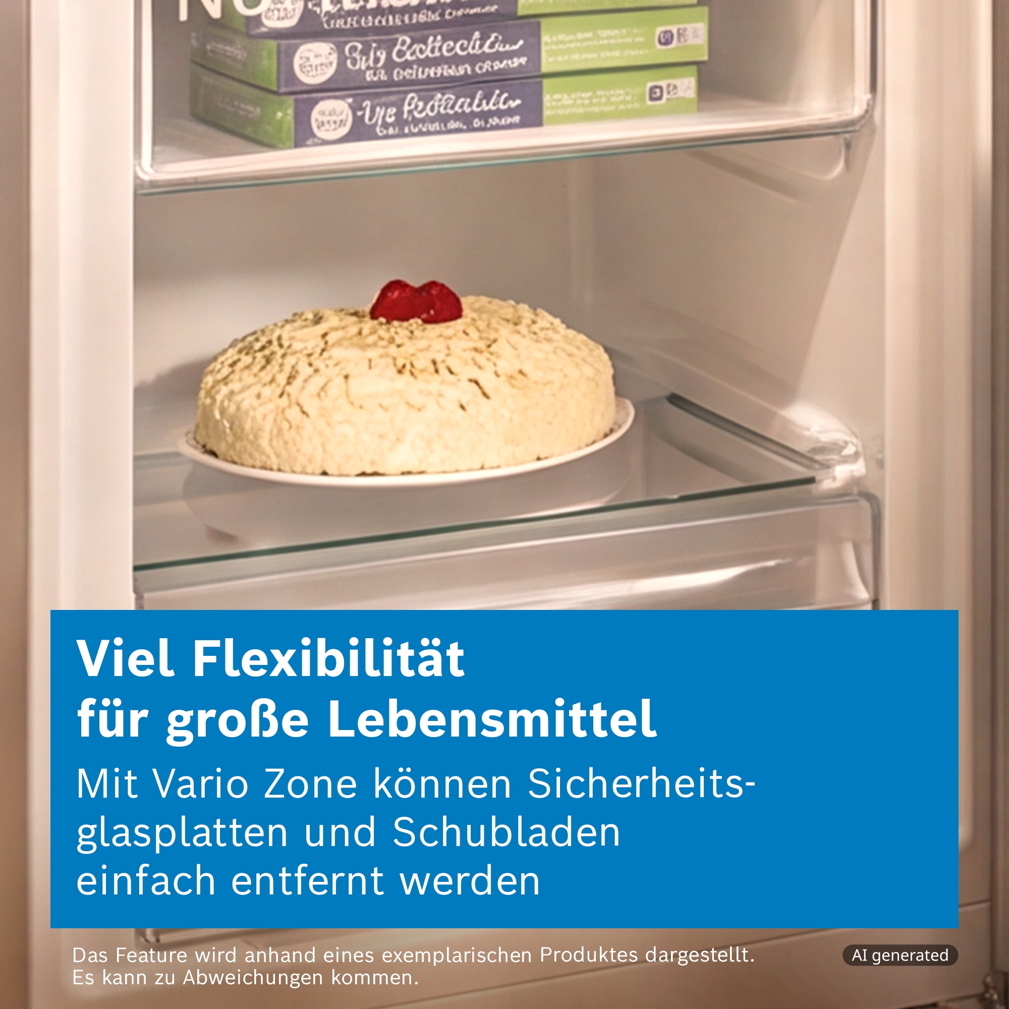 SIEMENS Gefrierschrank NoFrost iQ300 »GS36NVWCG« 186,2 cm hoch 59,5 cm breit Extragroßes Lagervolumen & elegante, funktionale Metall-Rückwand