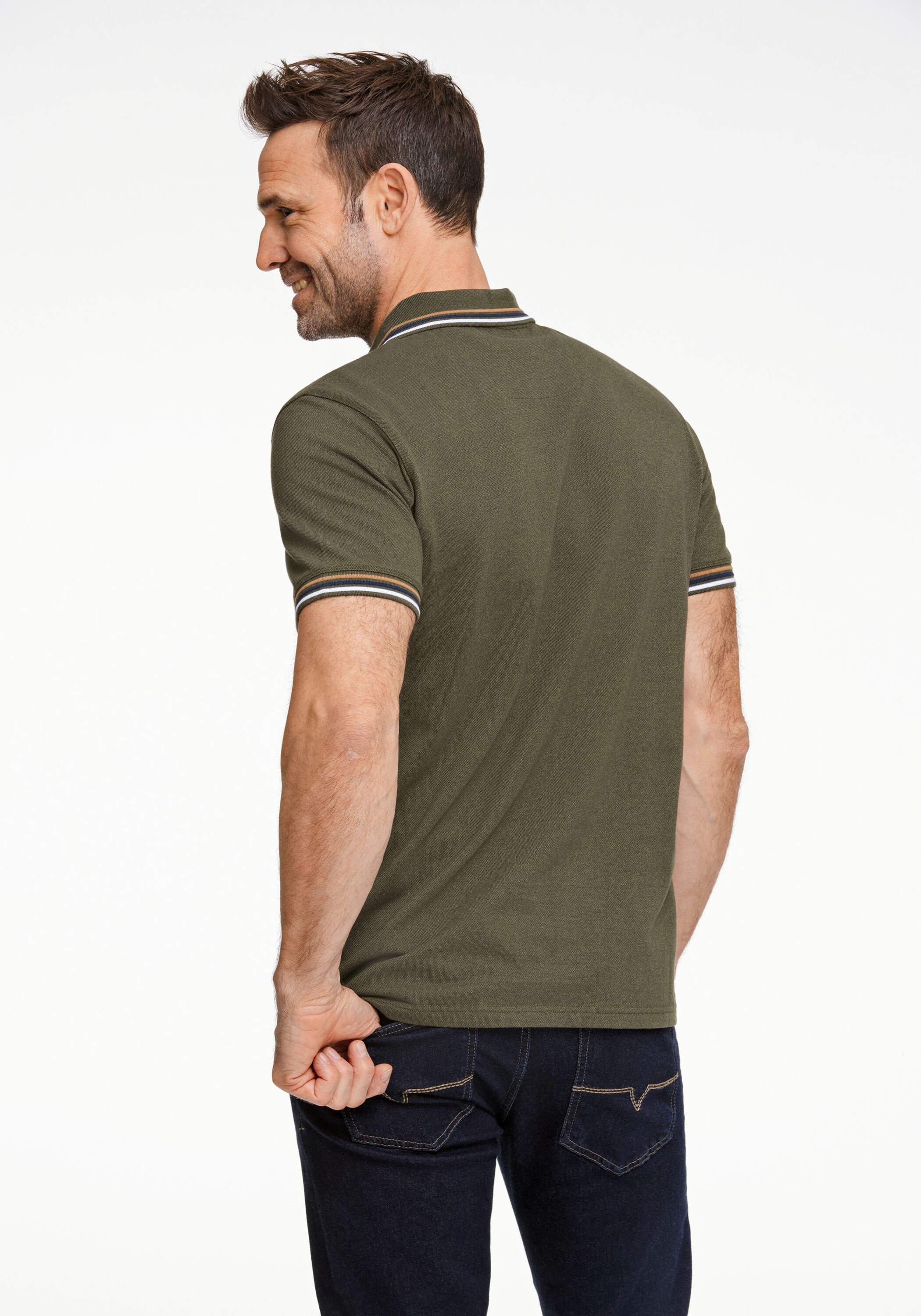 BISON Poloshirt "Poloshirt Comfort Fit" günstig online kaufen