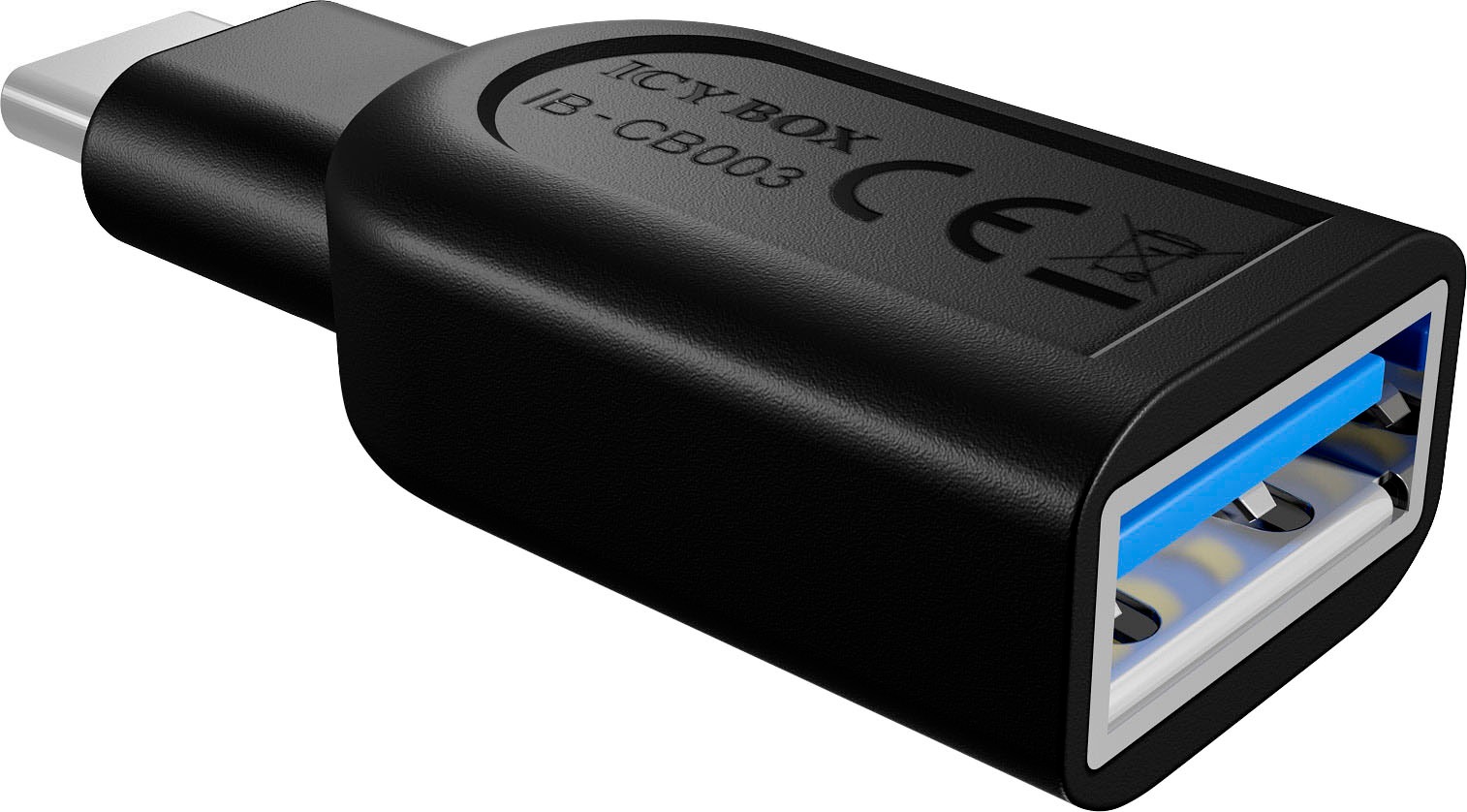 ICY BOX Computer-Adapter »ICY BOX USB-C Stecker zu USB-A 3.0 Buchse«