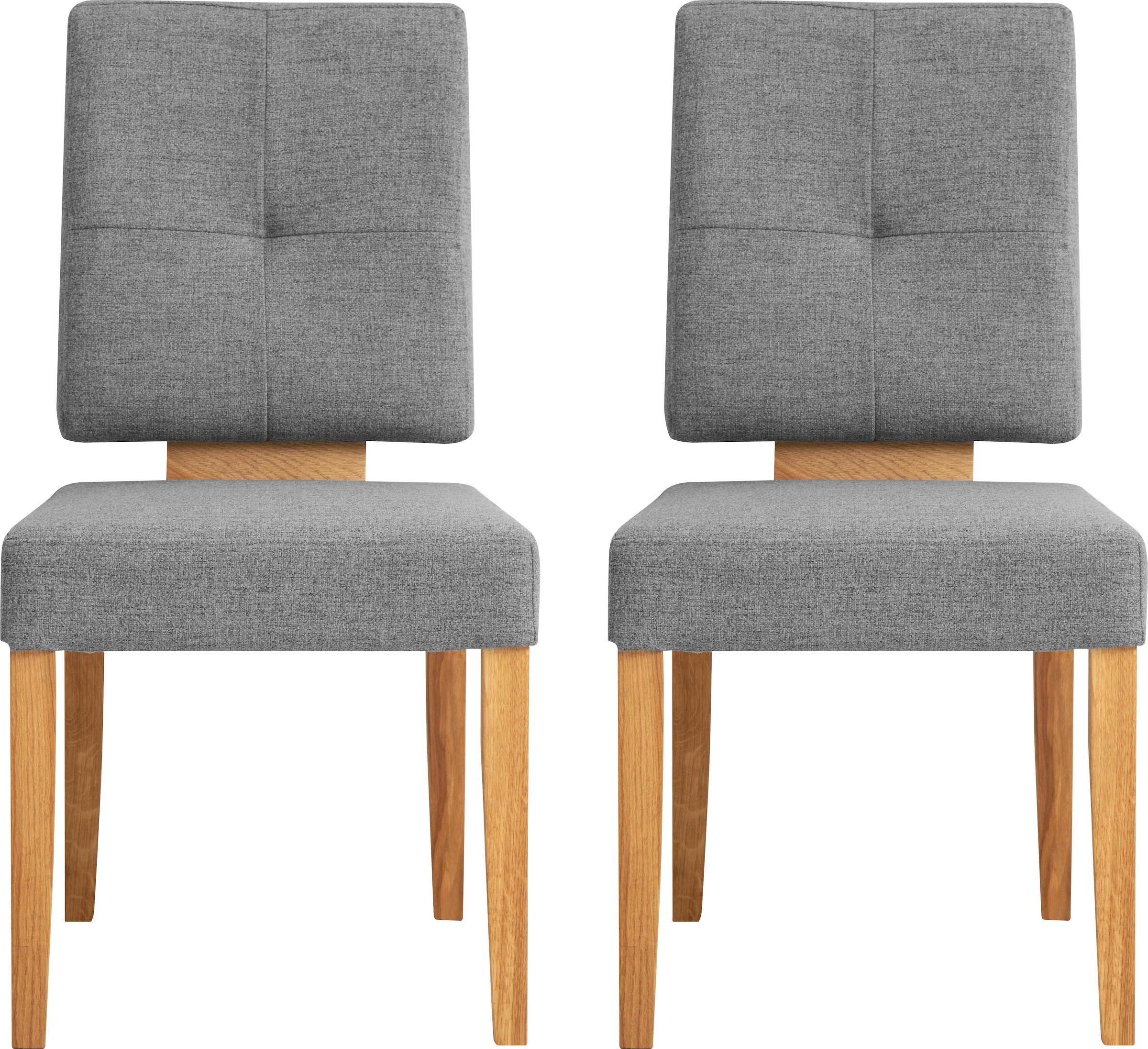 Home affaire Esszimmerstuhl "Ponza Polsterstuhl" (Set) 2 Stk. Webstoff Gest günstig online kaufen