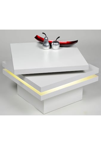 PRO Line Couchtisch, mit Funktion, drehbare Tischplatte, mit LED-Beleuchtung kaufen