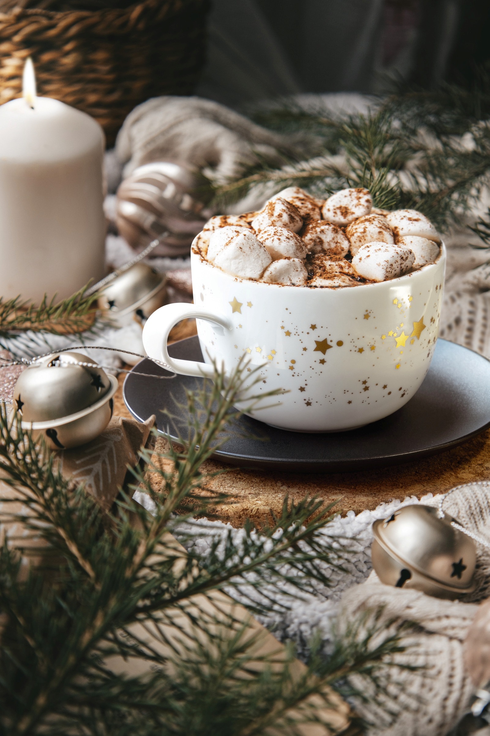 Seltmann Weiden Tasse "Liberty - Golden Stars", (1 tlg.), Milchkaffeeoberta günstig online kaufen