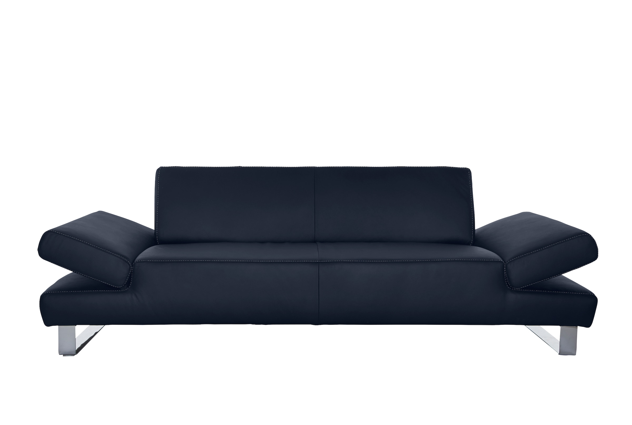 W.SCHILLIG 3-Sitzer »taboo« mit Übertiefe, inklusive Armlehnenverstellung, mit Kontrastnaht