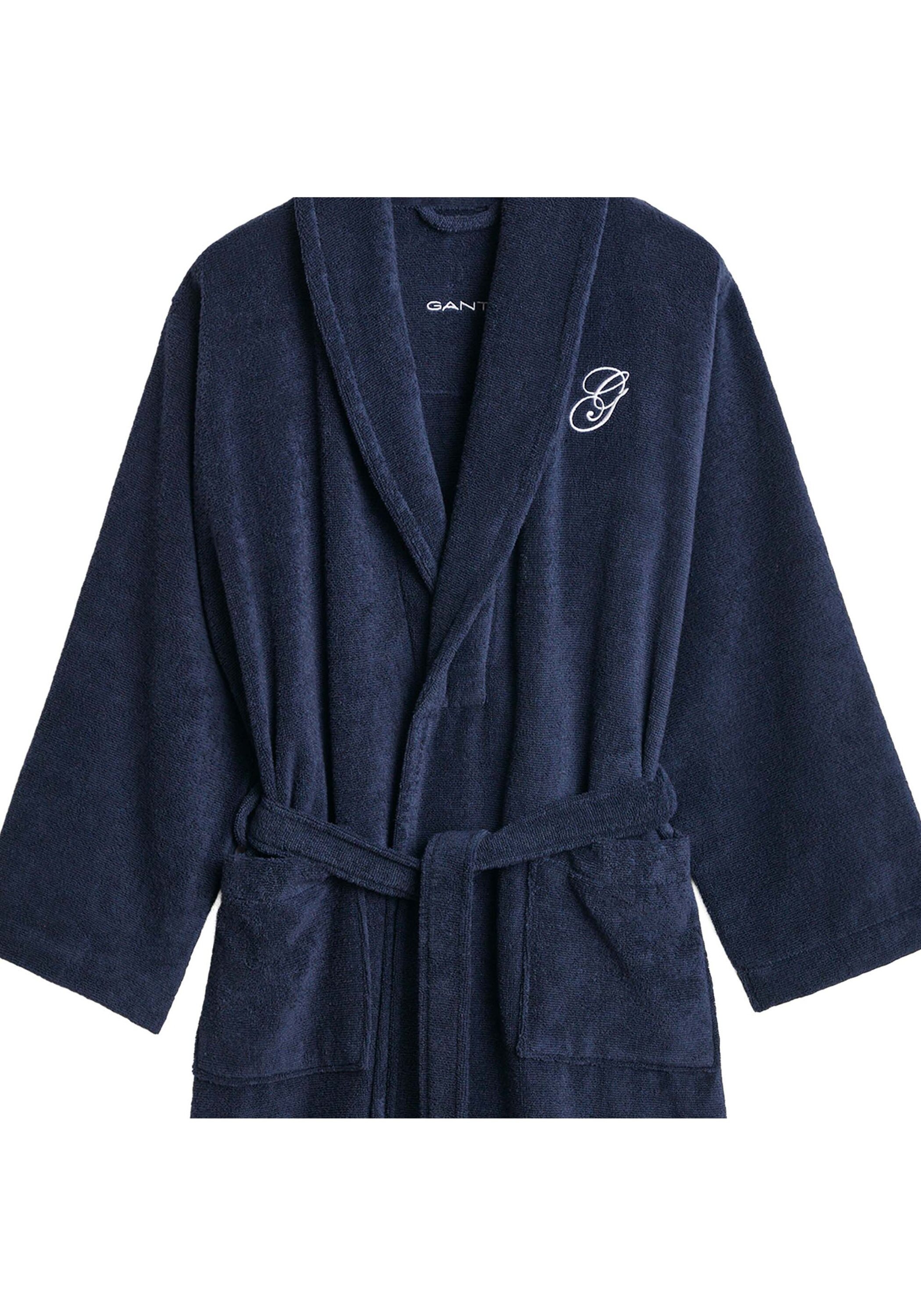 Gant Bademantel "Bademantel EMBROIDERY ROBE 1er Pack" 1 Stk. günstig online kaufen