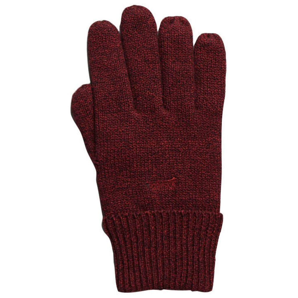 Superdry Strickhandschuhe »KNITTED LOGO GLOVES«