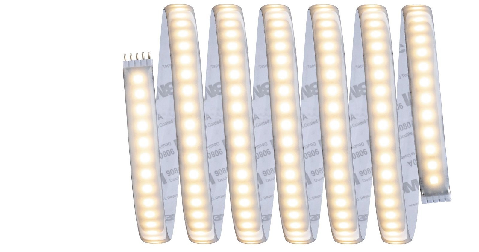Paulmann LED-Streifen »MaxLED 1000 Stripe 2,5m IP44 Cover 2700K 29W 24V Silber Kunststoff«, 1 St.-flammig