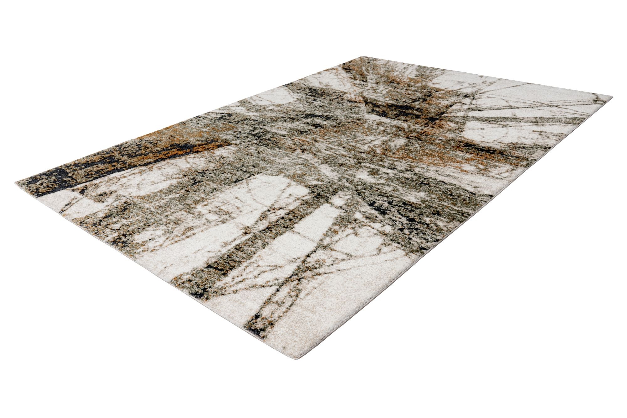 Kayoom Teppich »Firenze 485« rechteckig 22 mm Höhe Kurzflor, Modernes Muster, Fußbodenheizungsgeeignet, Wohnzimmer