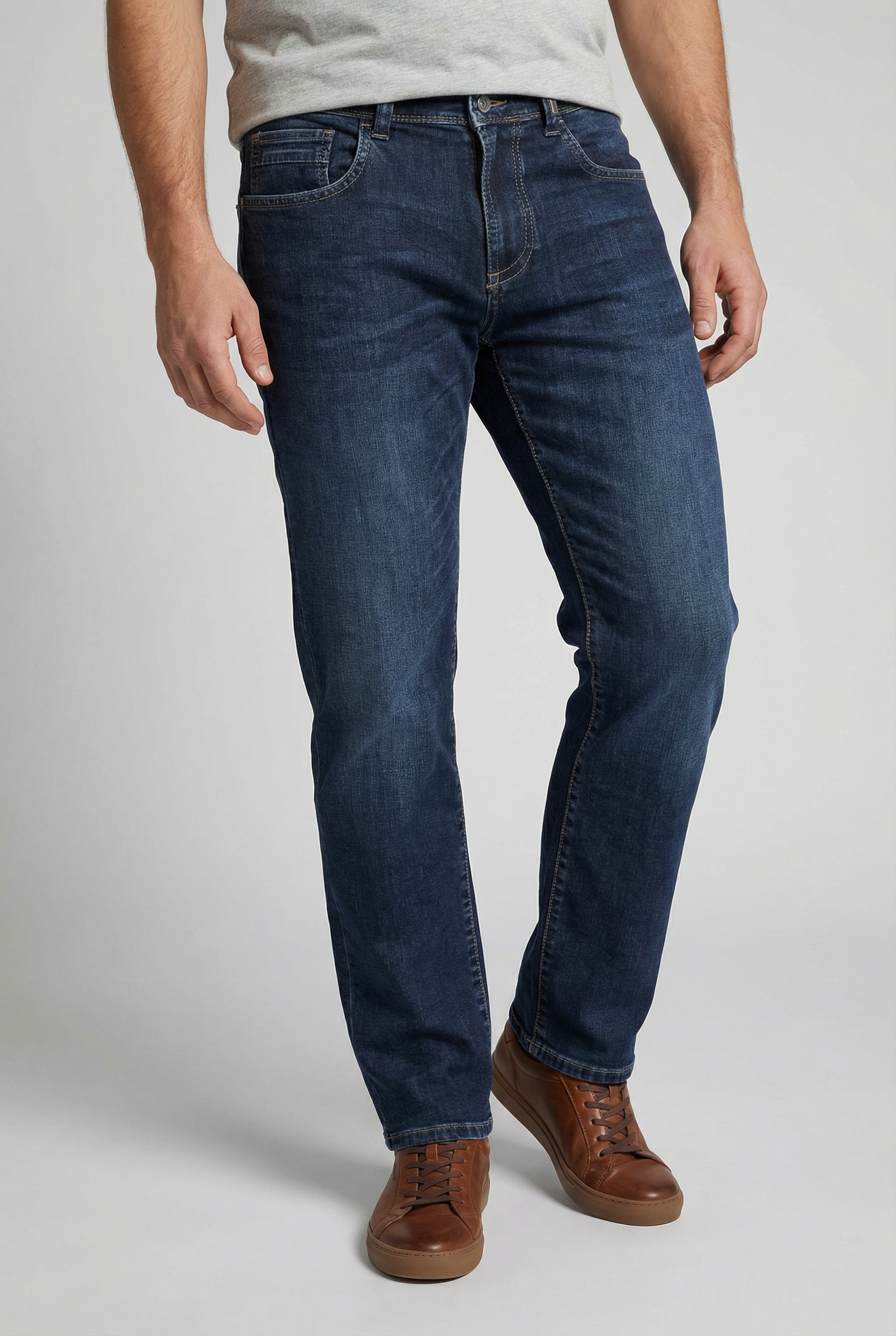 5-Pocket-Jeans CAMEL ACTIVE "WOODSTOCK", Herren, Gr. 36, Länge 30, blau (schwarz, stone, blau30), Denim/Jeans, Obermaterial: 94% Baumwolle, 5% Polyester, 1% Elasthan, bequem lang, Jeans 5-Pocket-Jeans, mit Stretch, Topseller