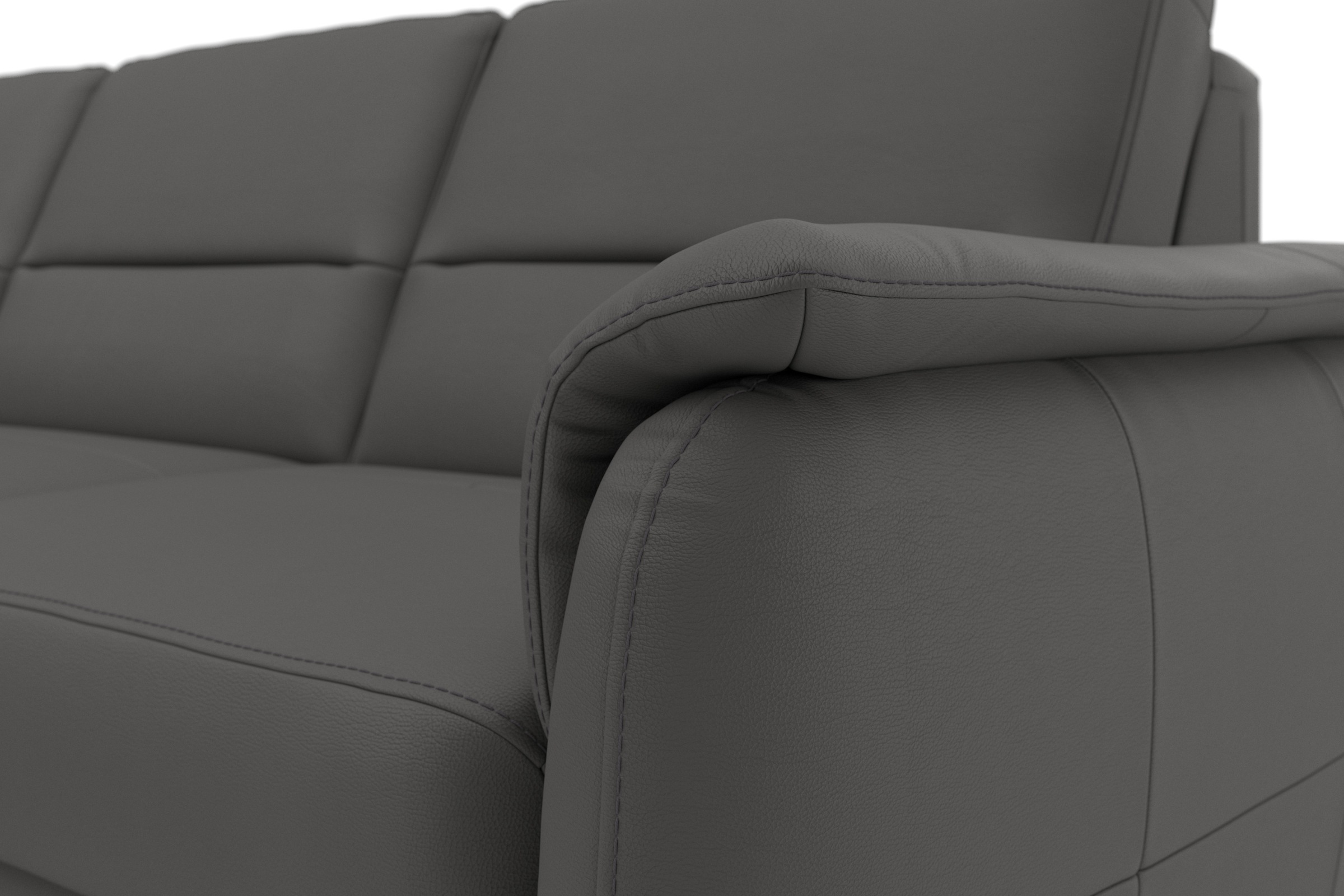Home affaire Ecksofa »Palmera L-Form«, Federkern, wahlweise mit Bettfunktion und mit/ohne Stauraum