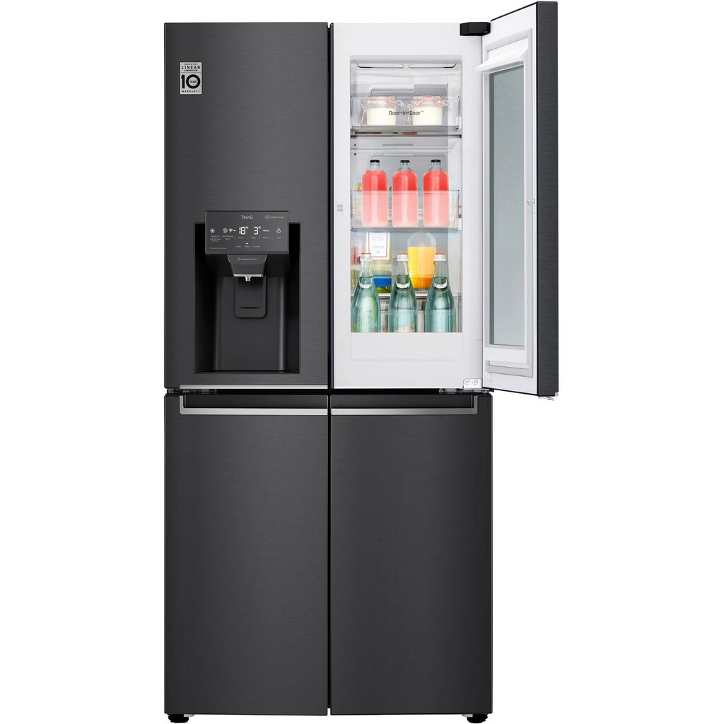 LG Multi Door, GMX844MCBF, 178,7 cm hoch, 83,5 cm breit