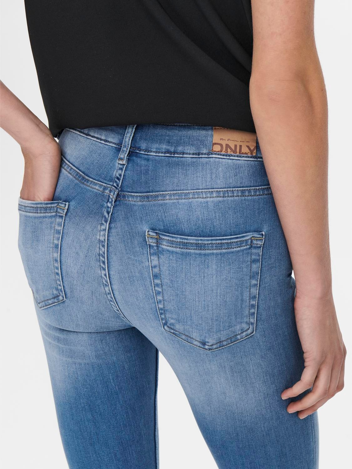 ONLY Skinny-fit-Jeans "ONLBLUSH MID SKINNY ANKLE ZIP DNM BOX" günstig online kaufen