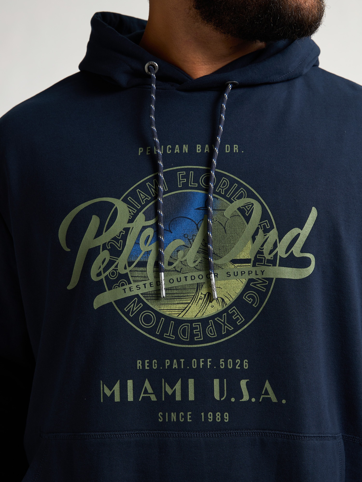 Petrol Industries Hoodie, mit Logo Print