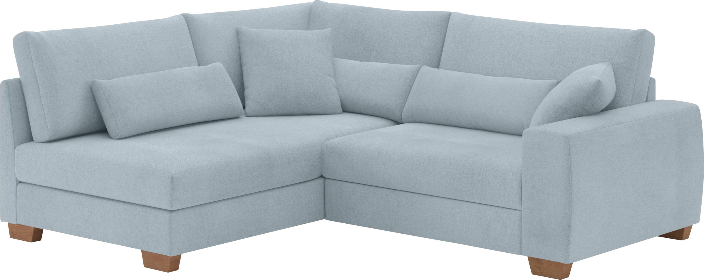 Mr. Couch Ecksofa "Helena L-Form", Mit Federkern, wahlweise mit Bettfunktio günstig online kaufen